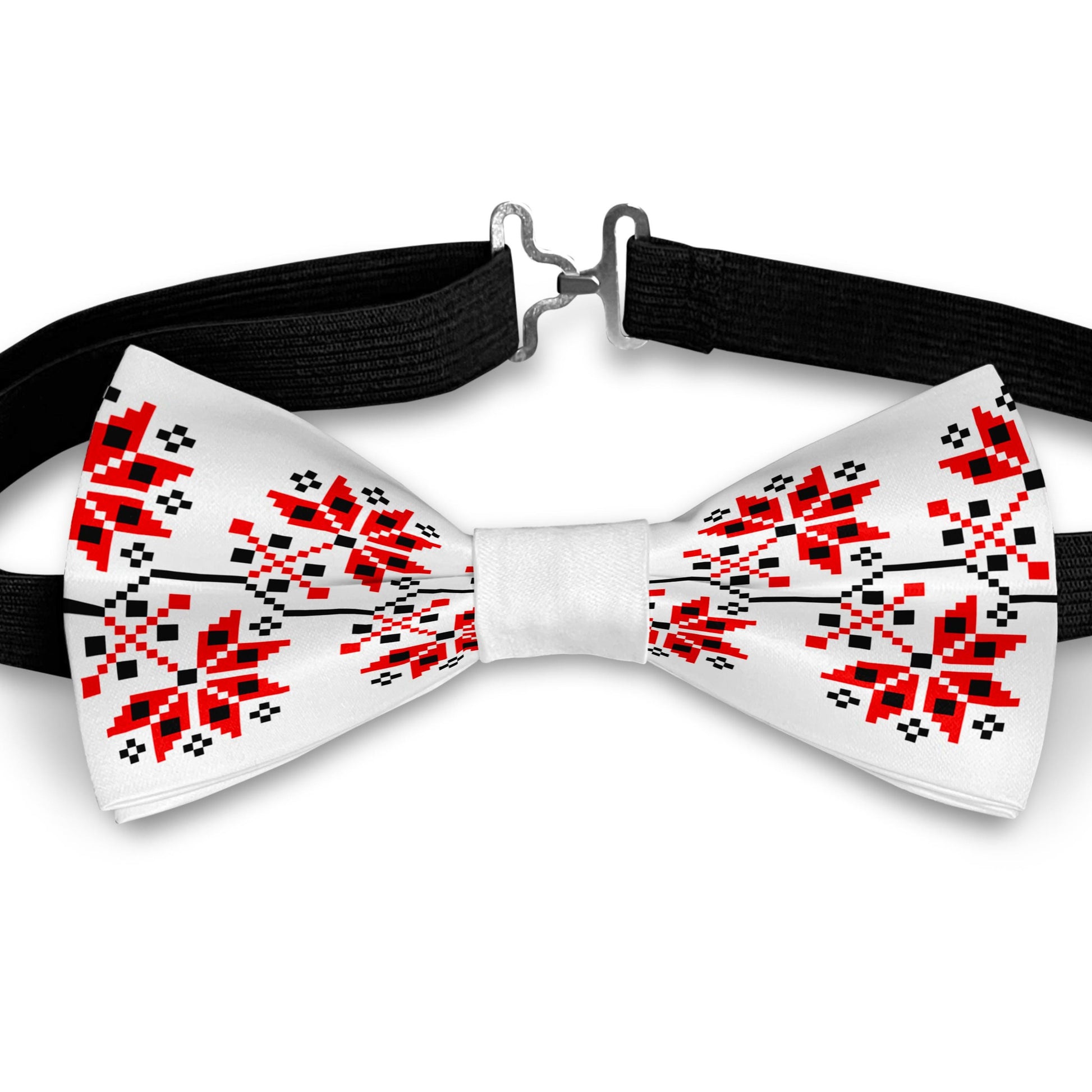 Traditional Ukraine Ornaments Bow Tie Bowties