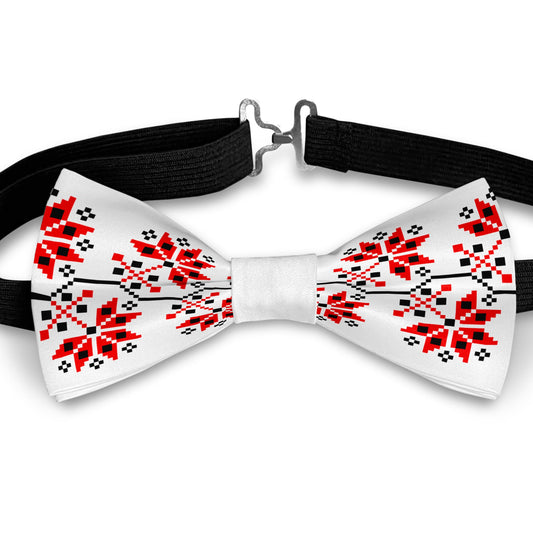 Traditional Ukraine Ornaments Bow Tie Bowties