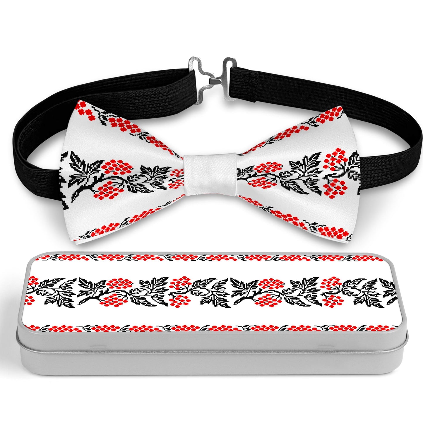 Traditional Ukraine Ornaments Bow Tie Bowties