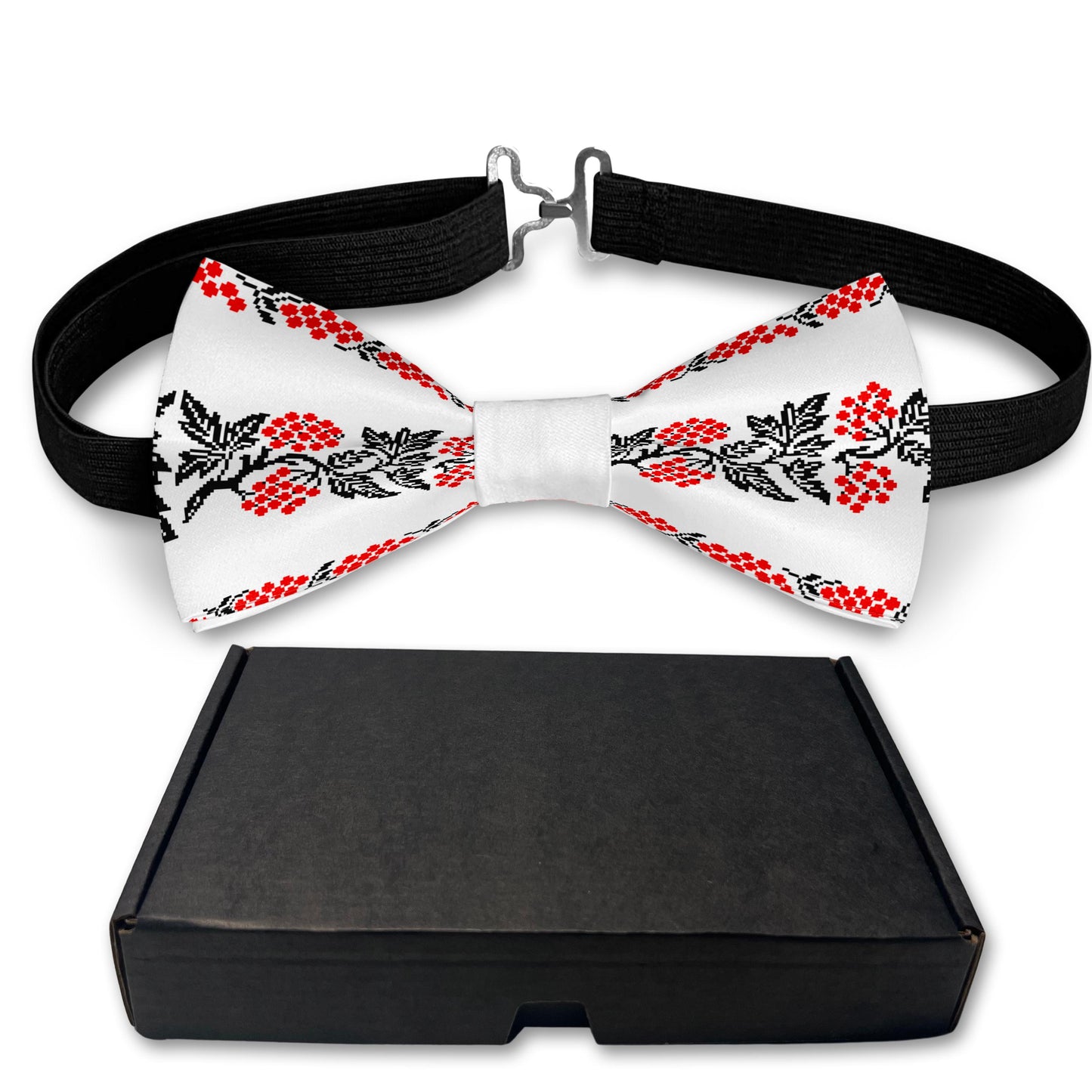 Traditional Ukraine Ornaments Bow Tie Bowties