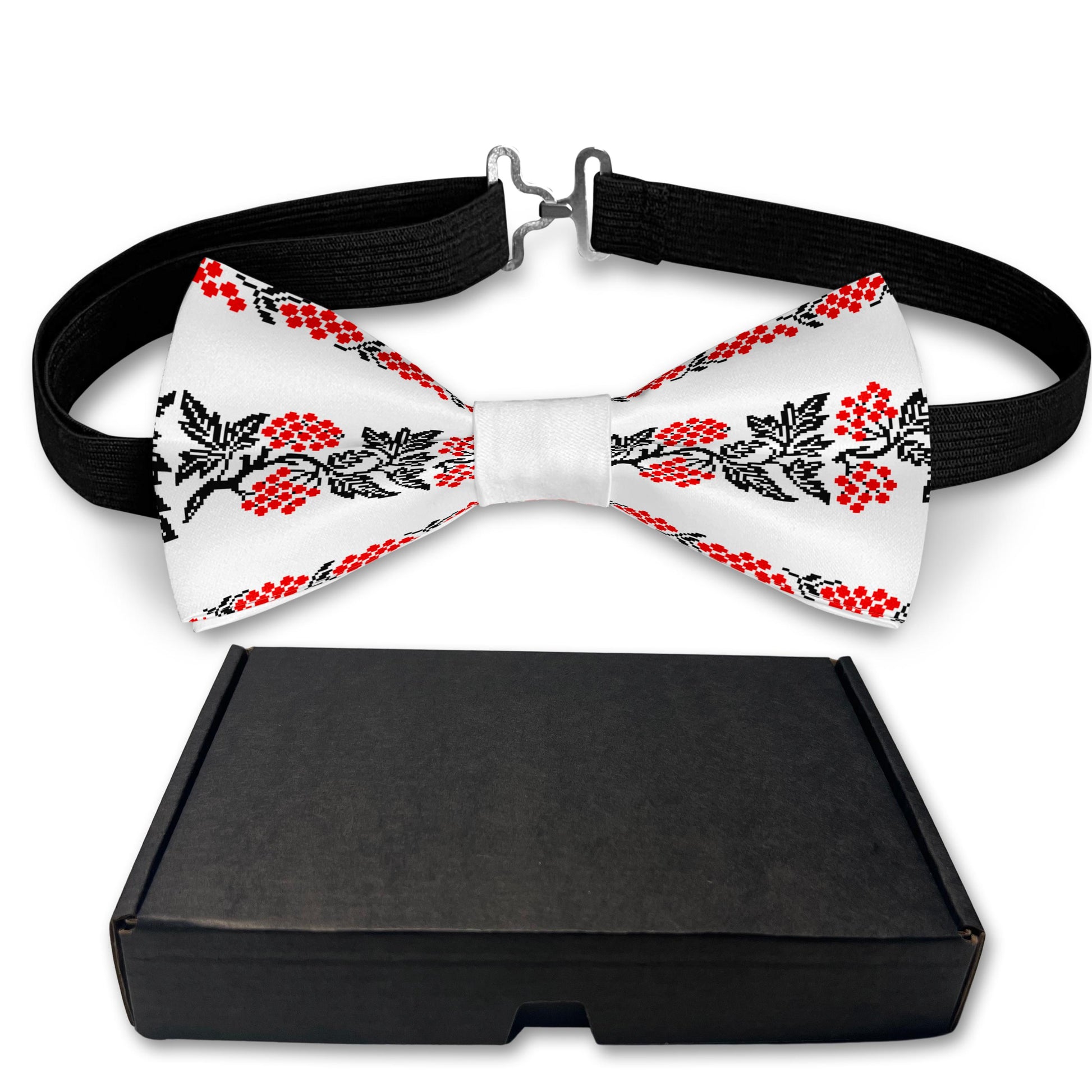 Traditional Ukraine Ornaments Bow Tie Bowties