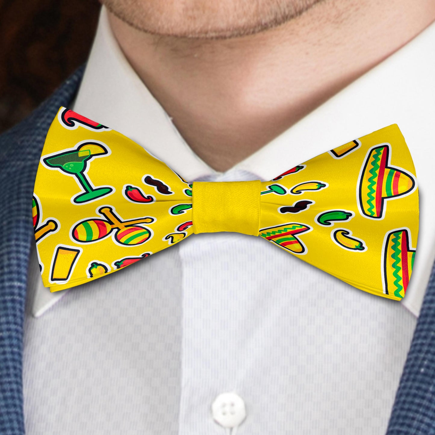 Mexico Is Festive Bow Tie Bowties