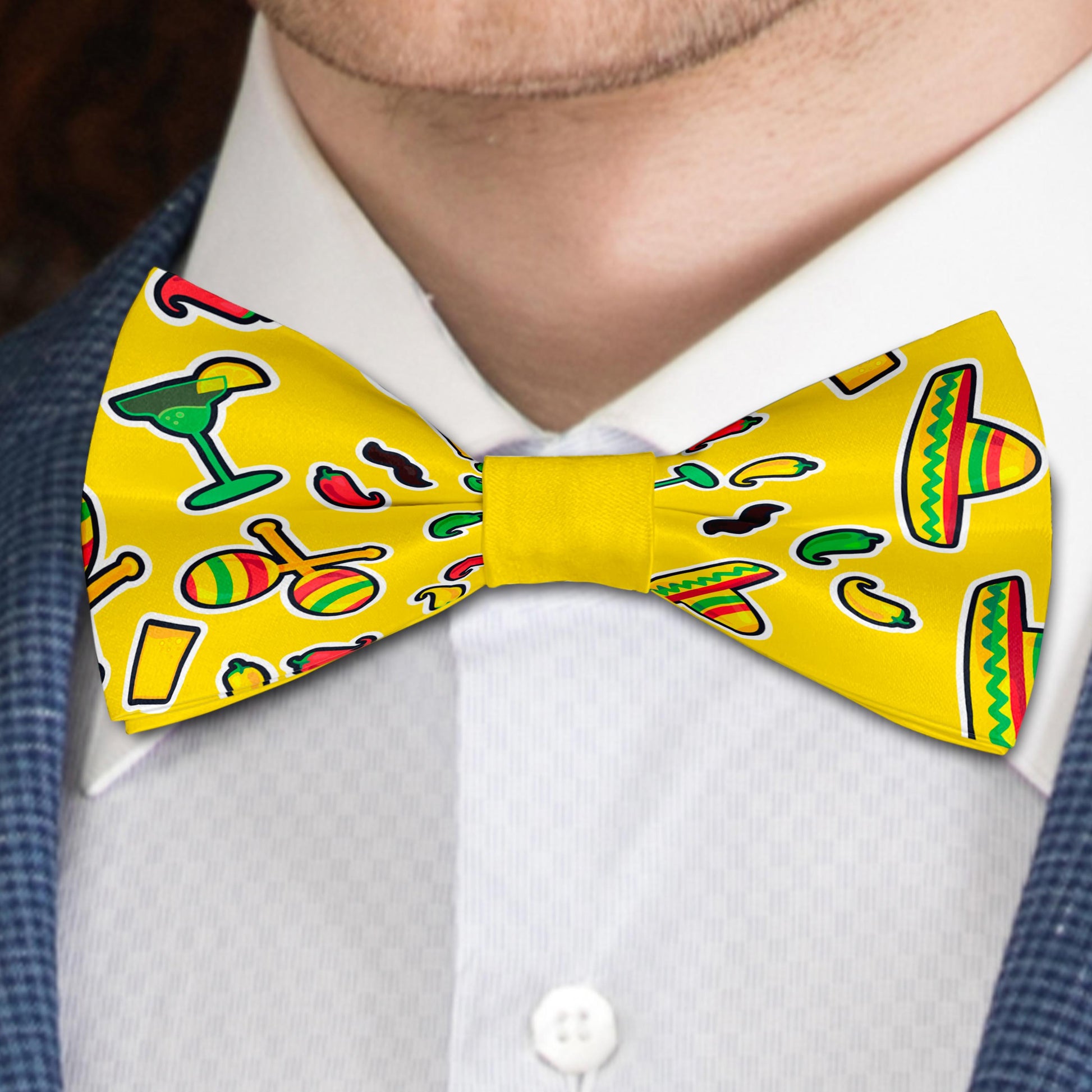 Mexico Is Festive Bow Tie Bowties