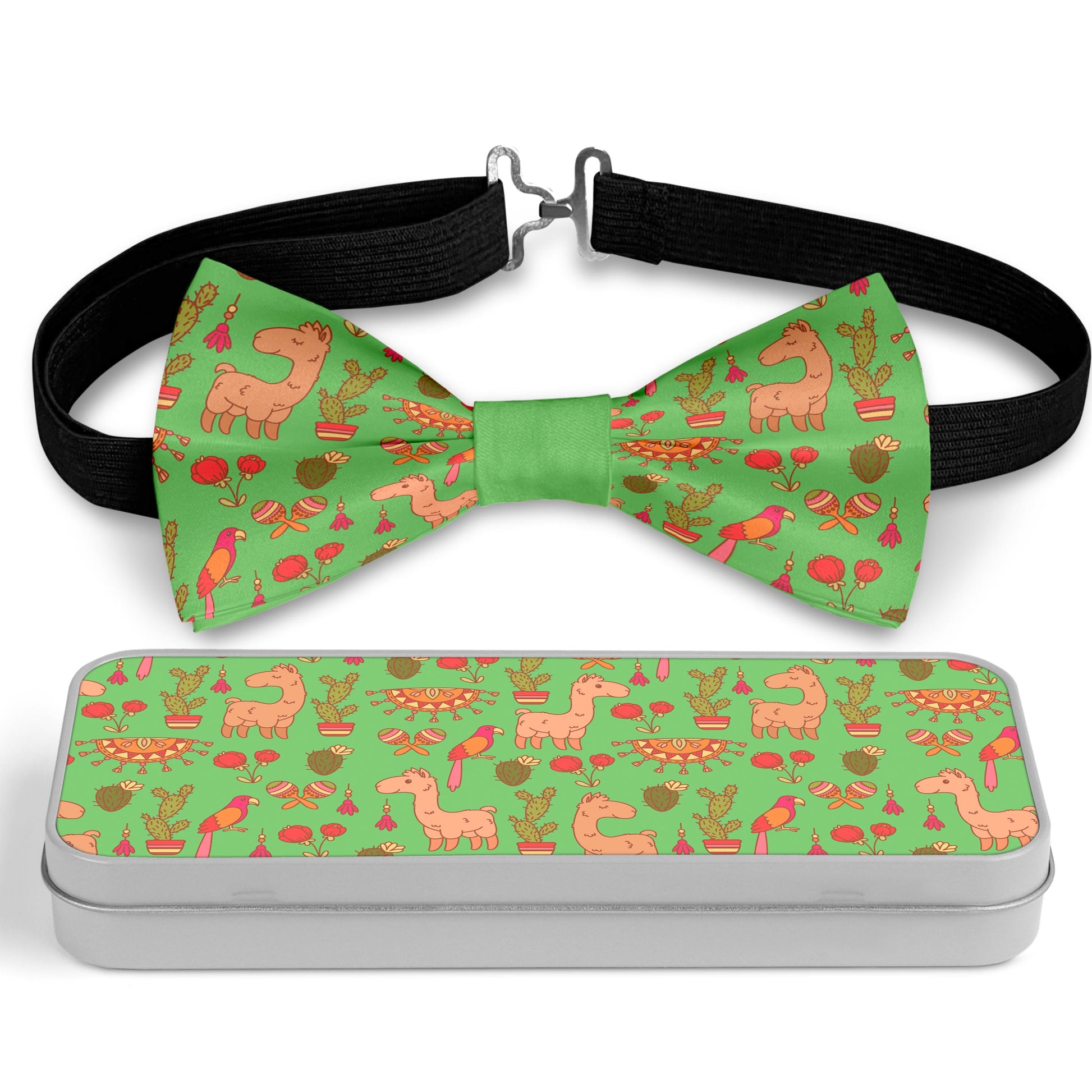 Kawai llama Cactus Bow Tie Bowties