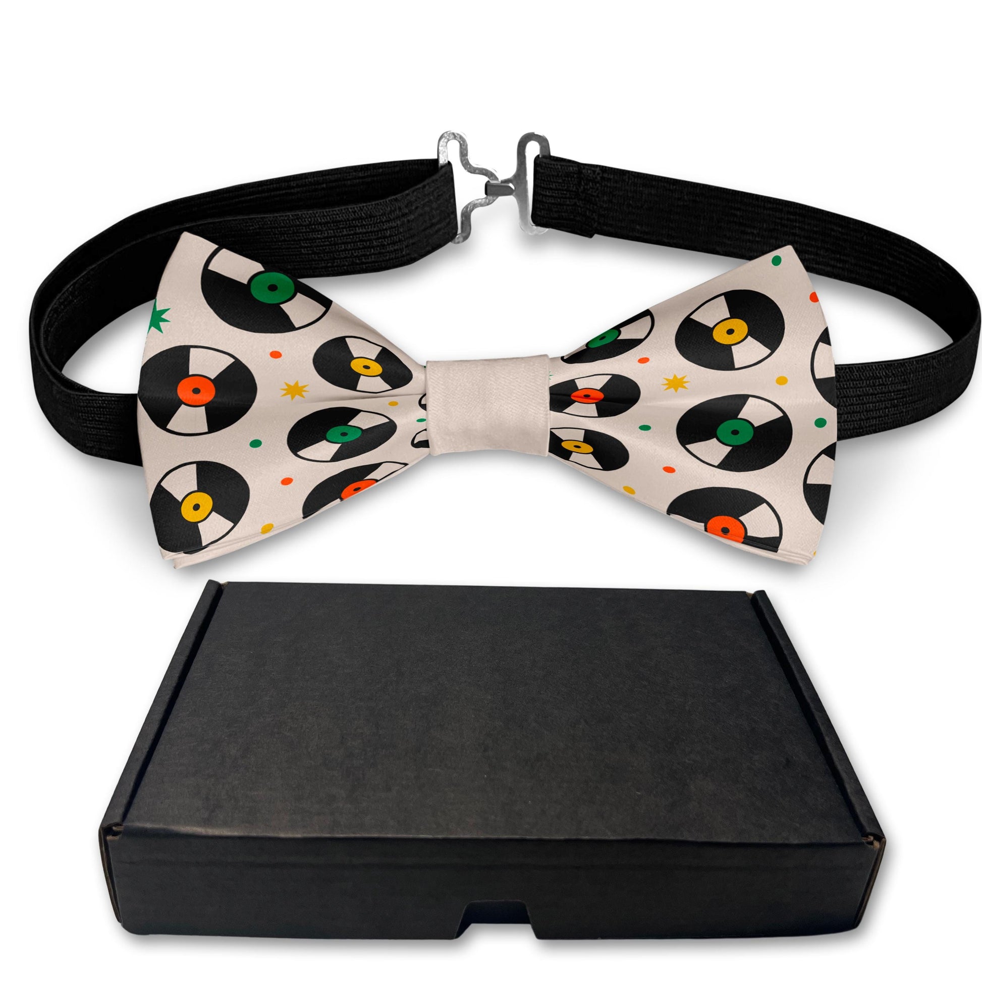 Retro Music Disc Bow Tie Bowties