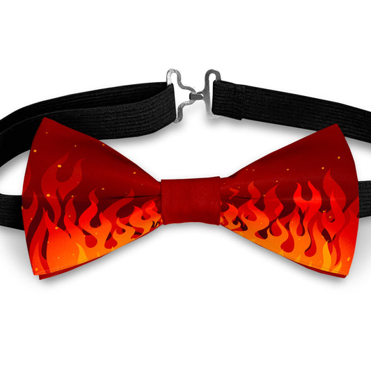 Fire Flame Bow Tie Bowties