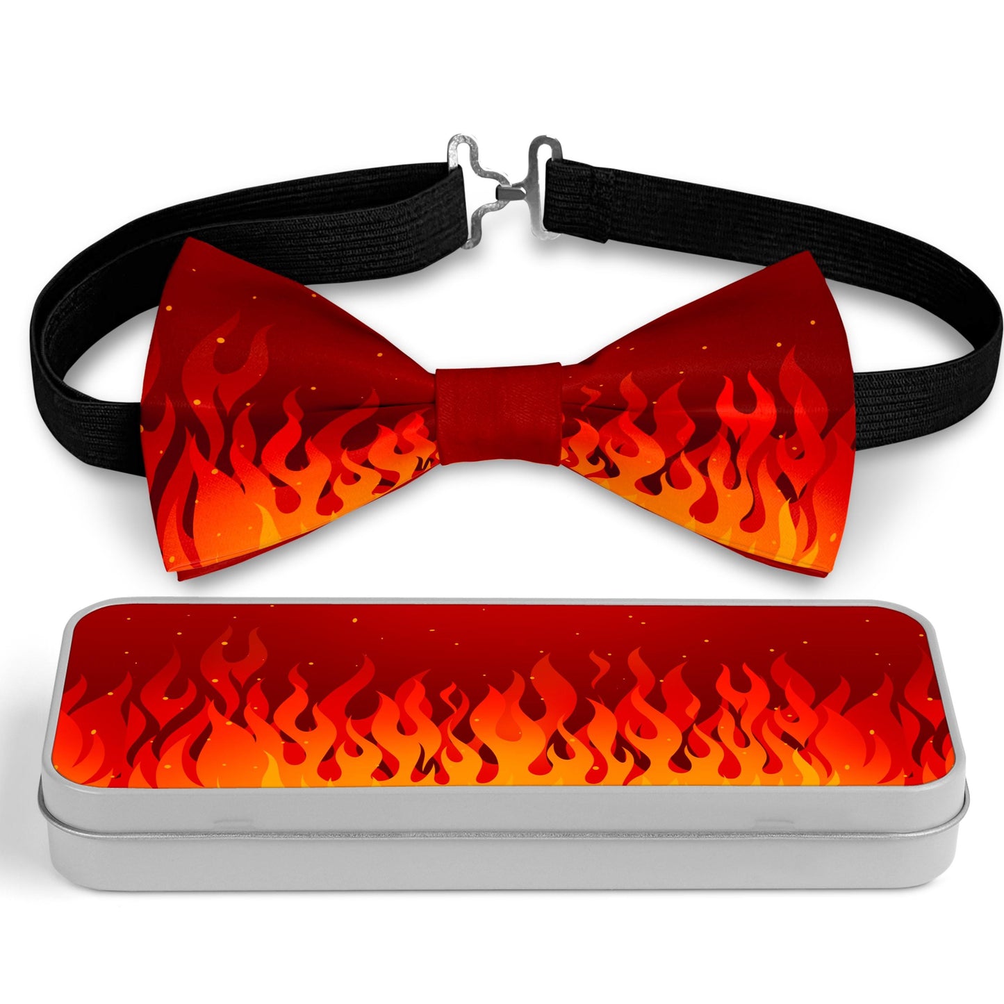 Fire Flame Bow Tie Bowties