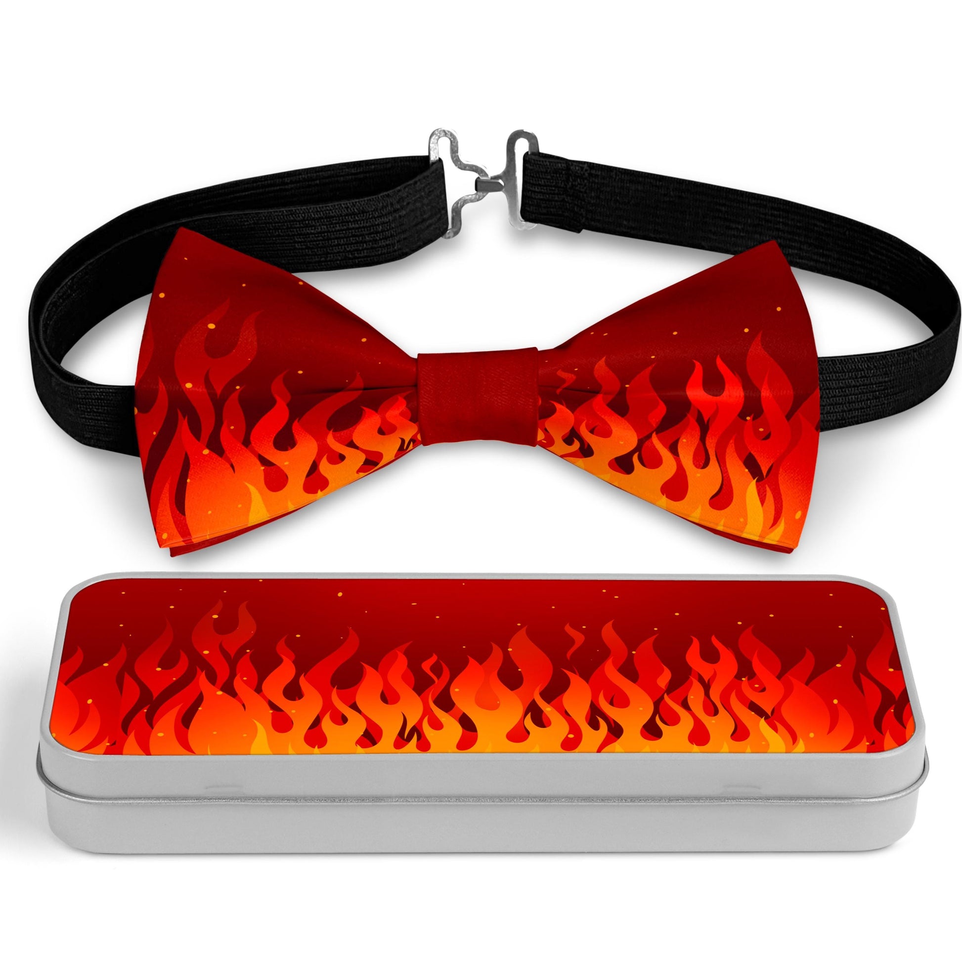 Fire Flame Bow Tie Bowties