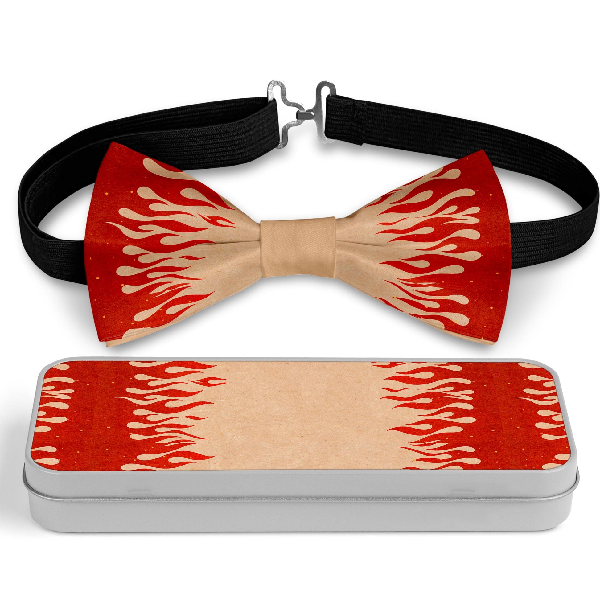 Fire Flame Bow Tie Bowties
