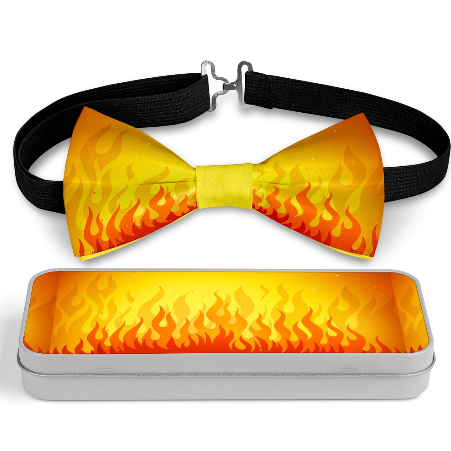 Fire Flame Bow Tie Bowties