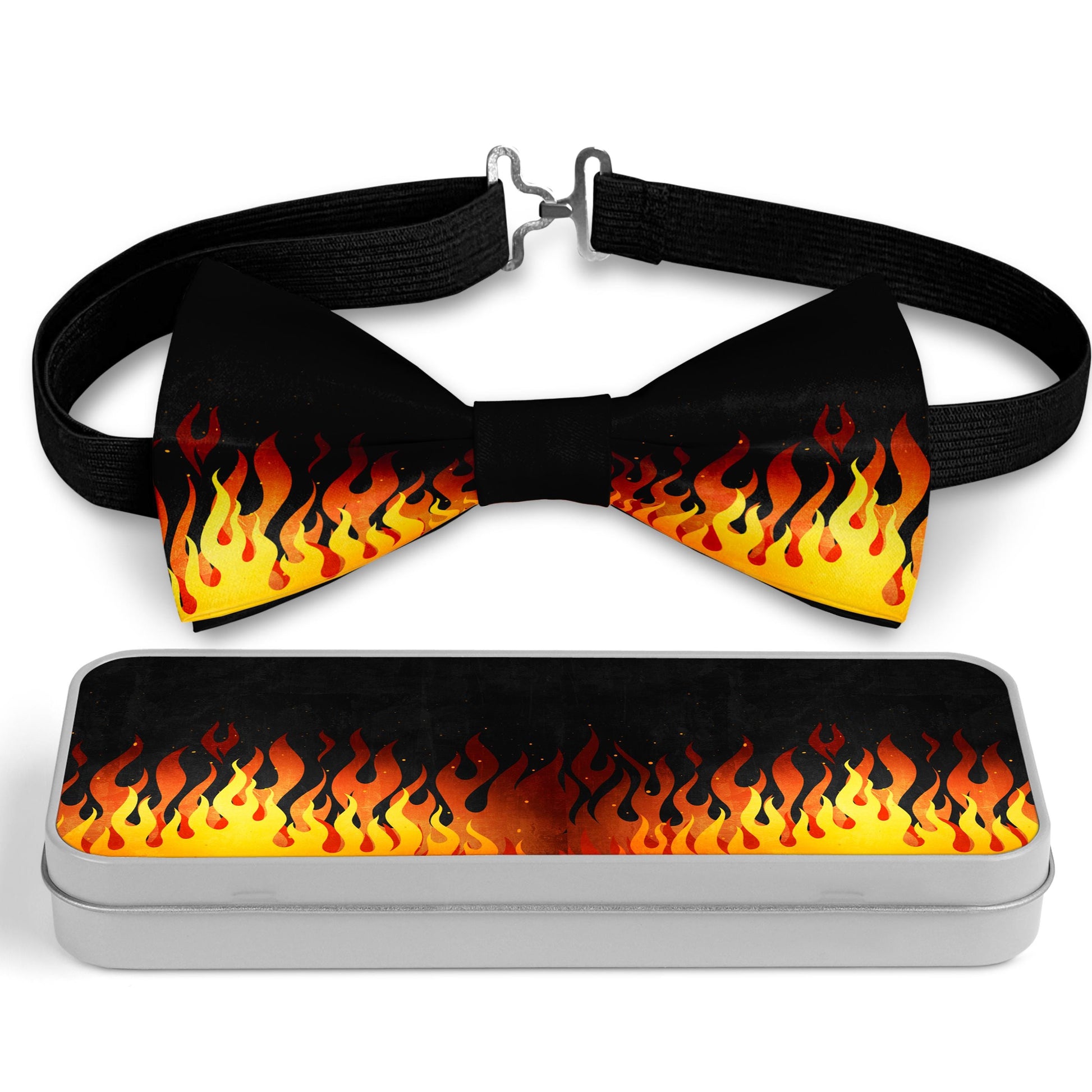 Fire Flame Bow Tie Bowties