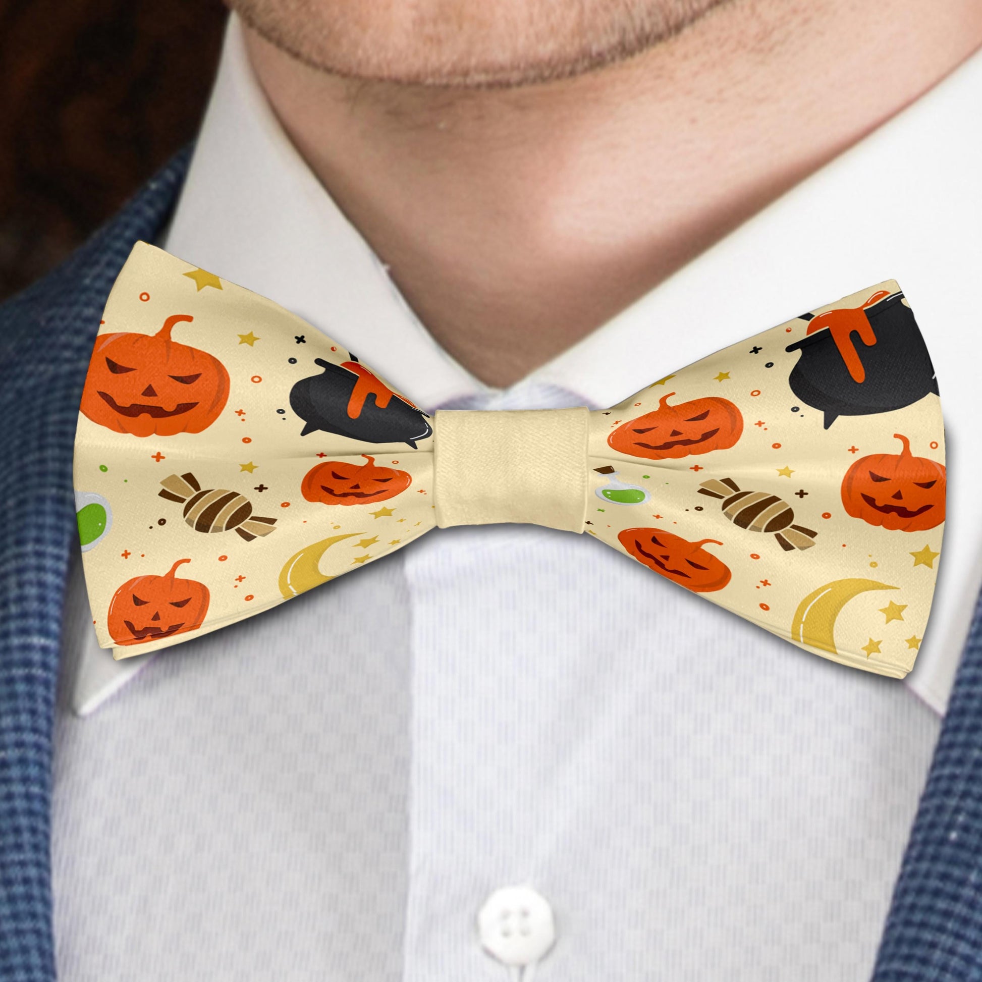 Halloween Theme Bow Tie Bowties