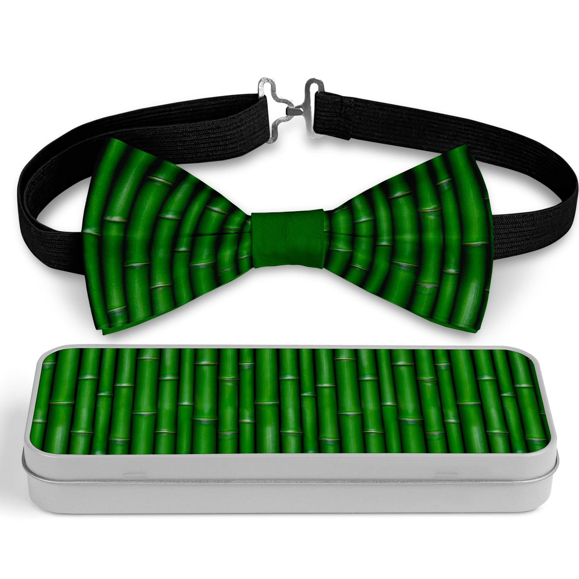 Bamboo print Bow Tie Bowties