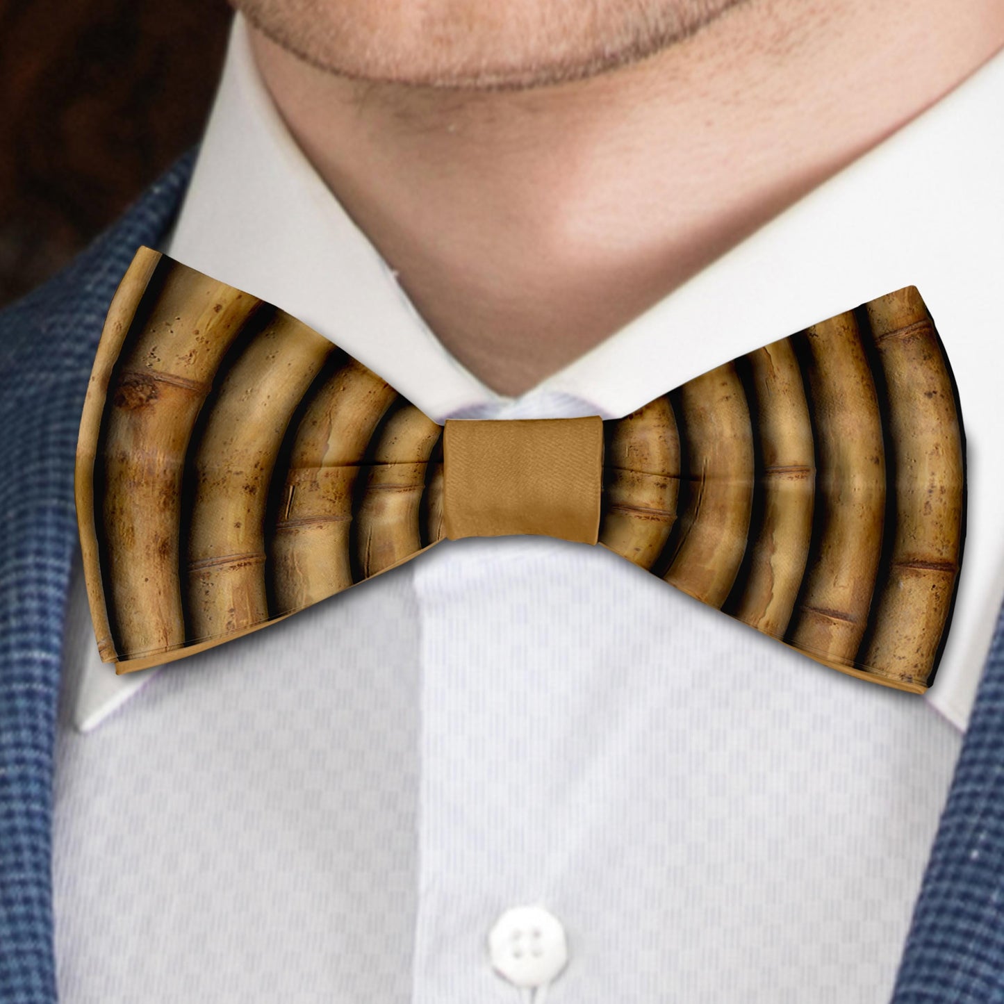 Bamboo print Bow Tie Bowties