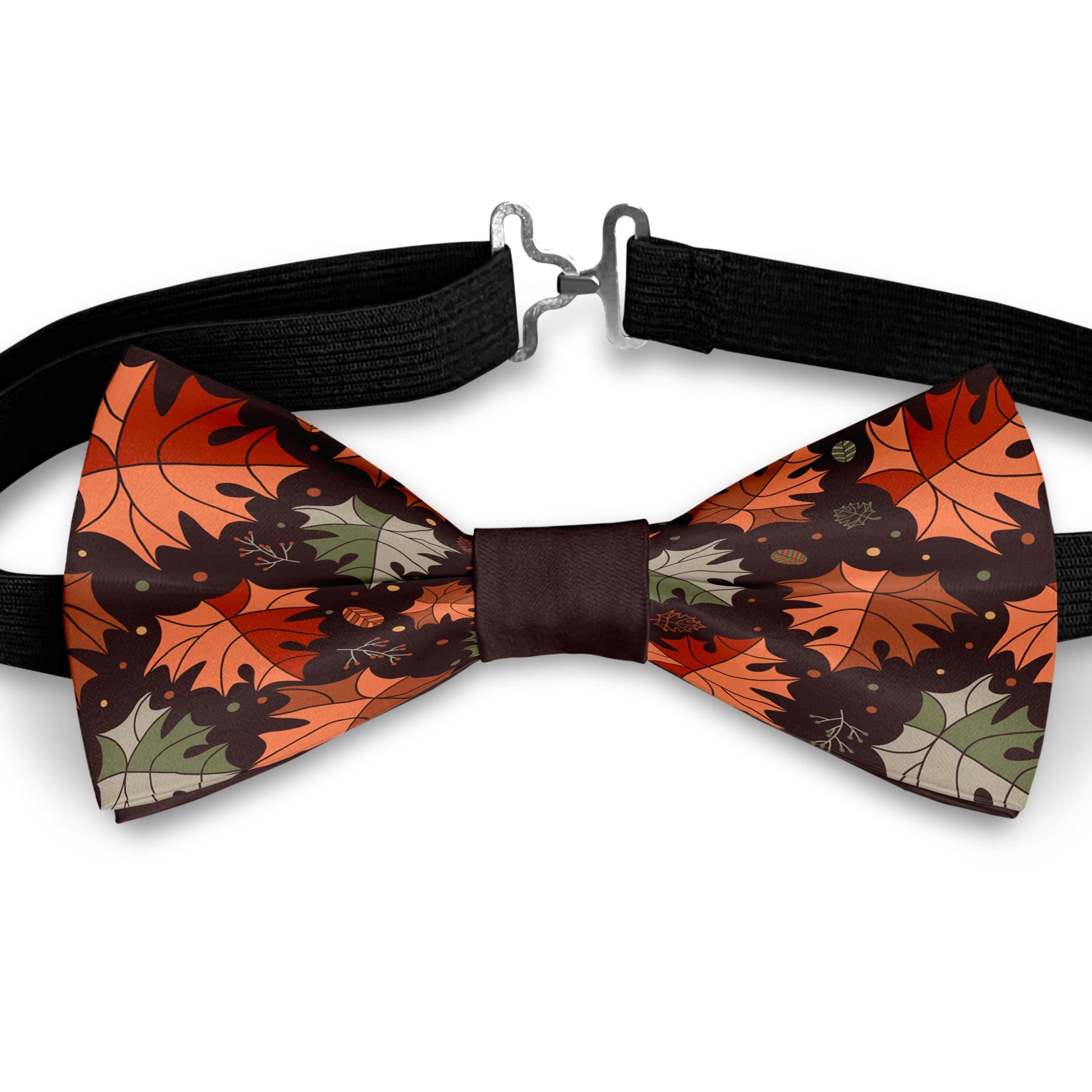 Maple Leaves Bow Tie Bowties