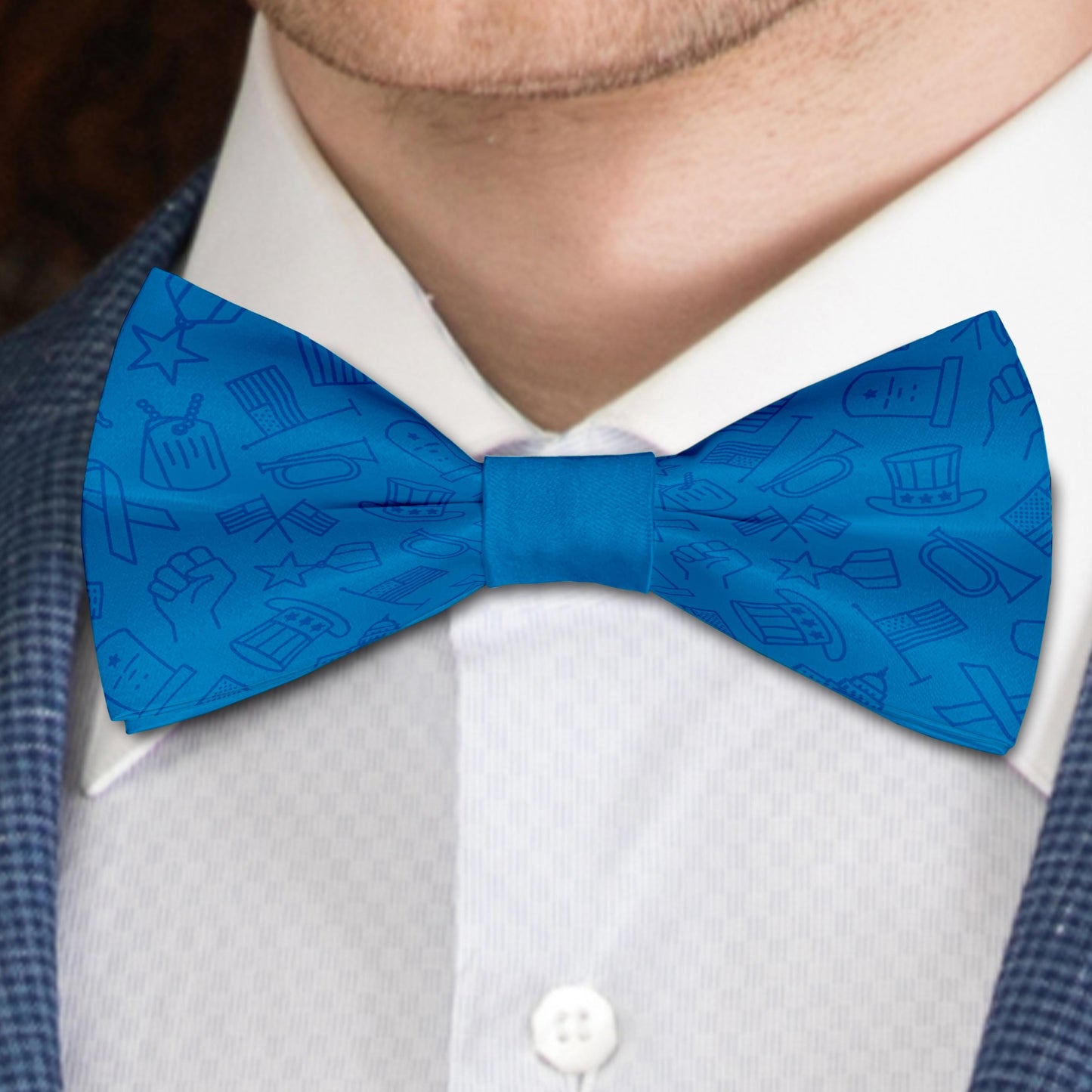 US Holiday Patriotic Bow Tie Bowties