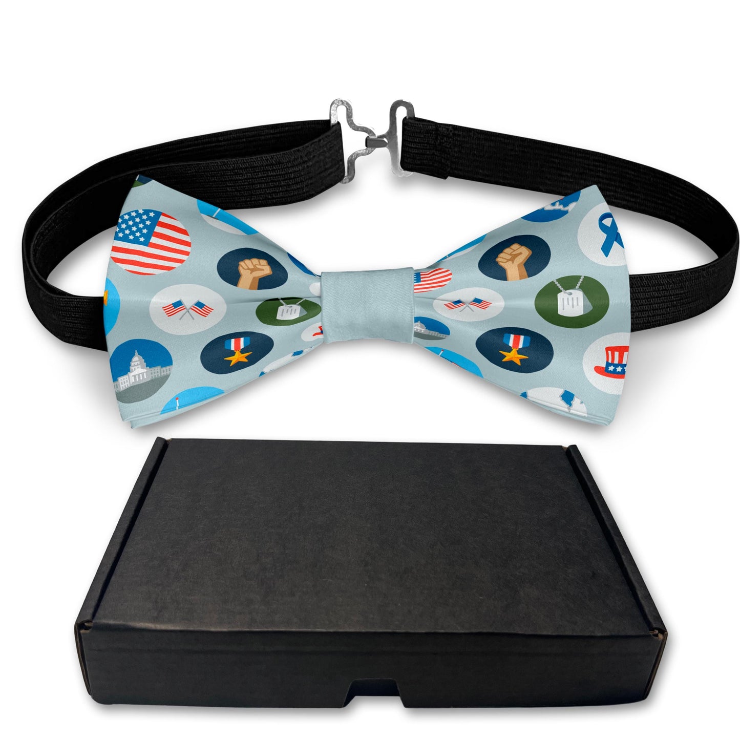 US Holiday Patriotic Bow Tie Bowties
