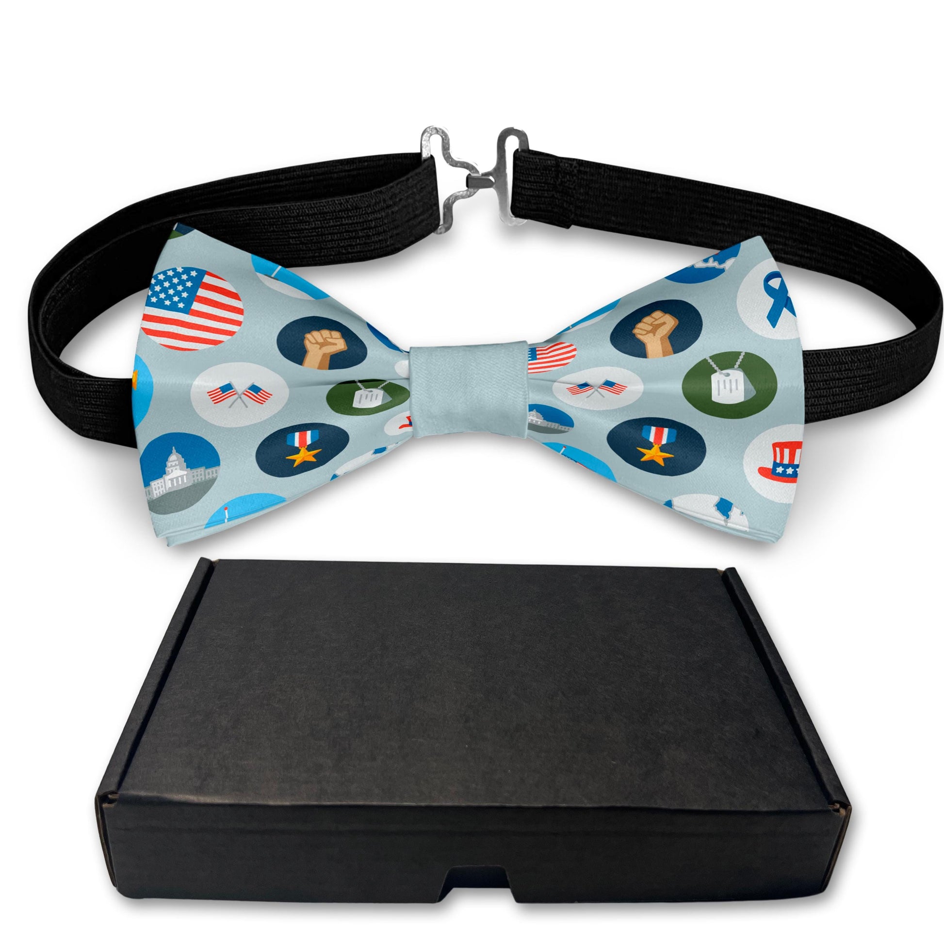 US Holiday Patriotic Bow Tie Bowties