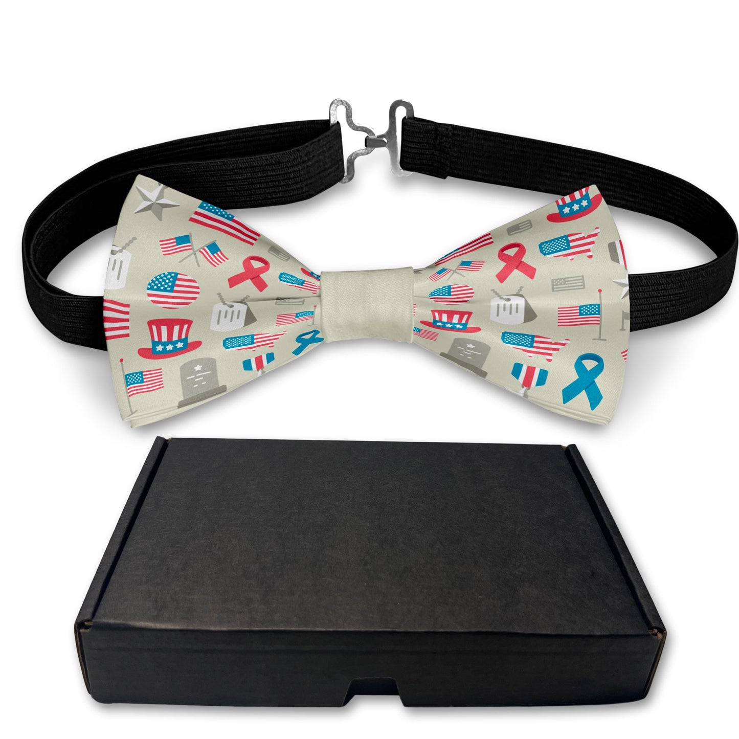 US Holiday Patriotic Bow Tie Bowties