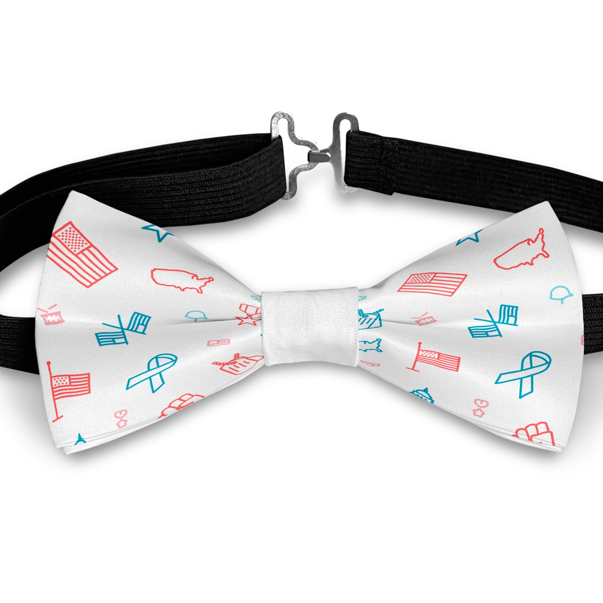 US Holiday Patriotic Bow Tie Bowties
