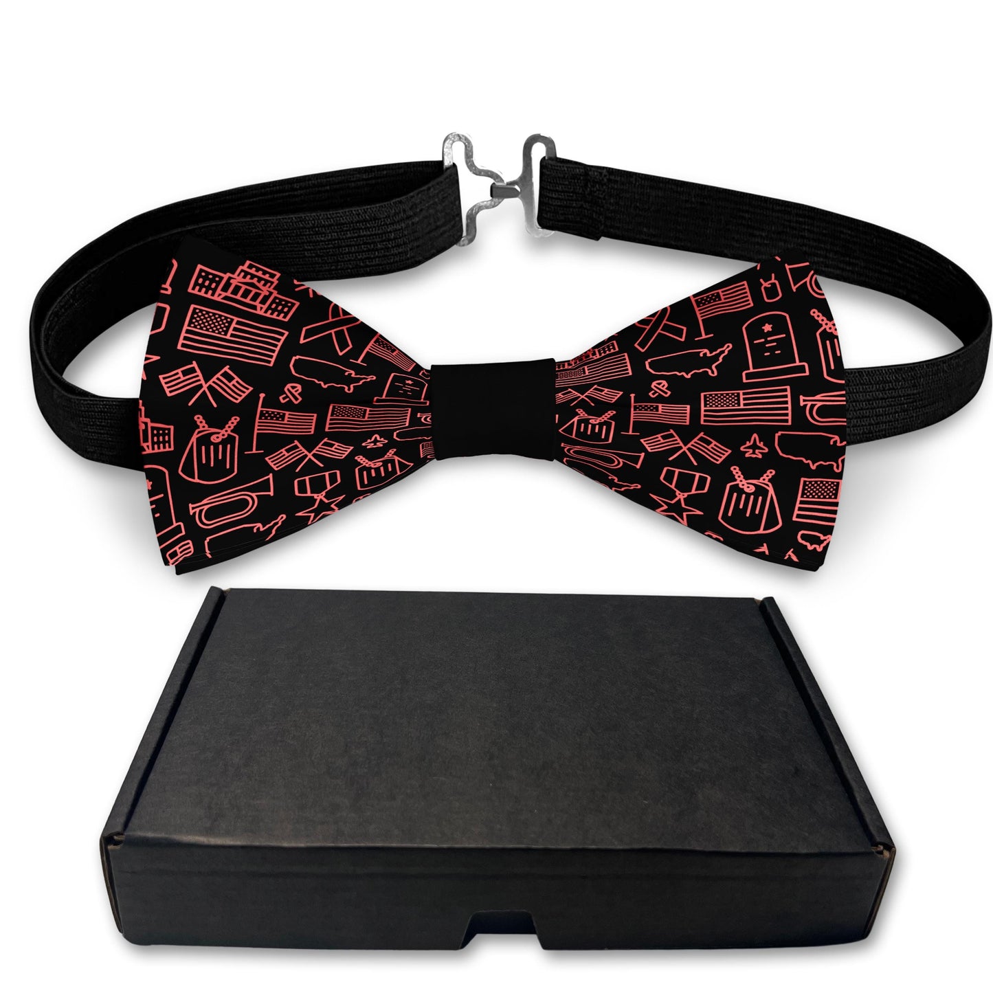 US Holiday Patriotic Bow Tie Bowties