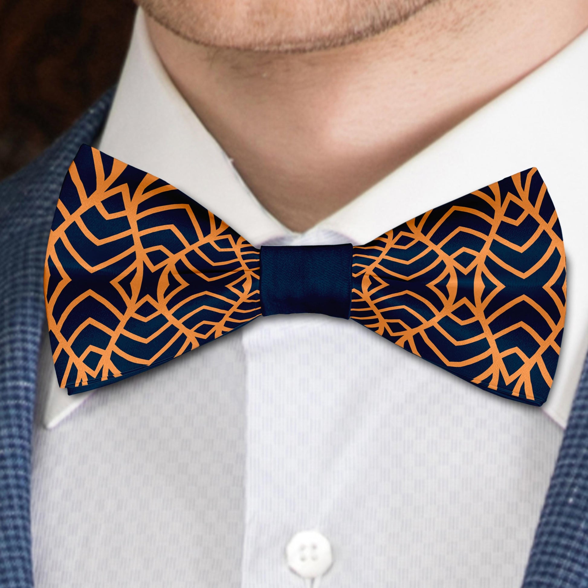 Art Deco print Bow Tie Bowties
