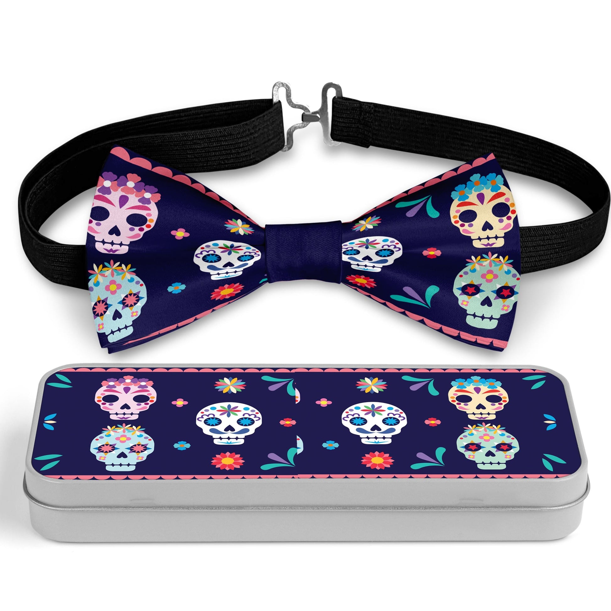 Sugar Skull theme Bow Tie Bowties