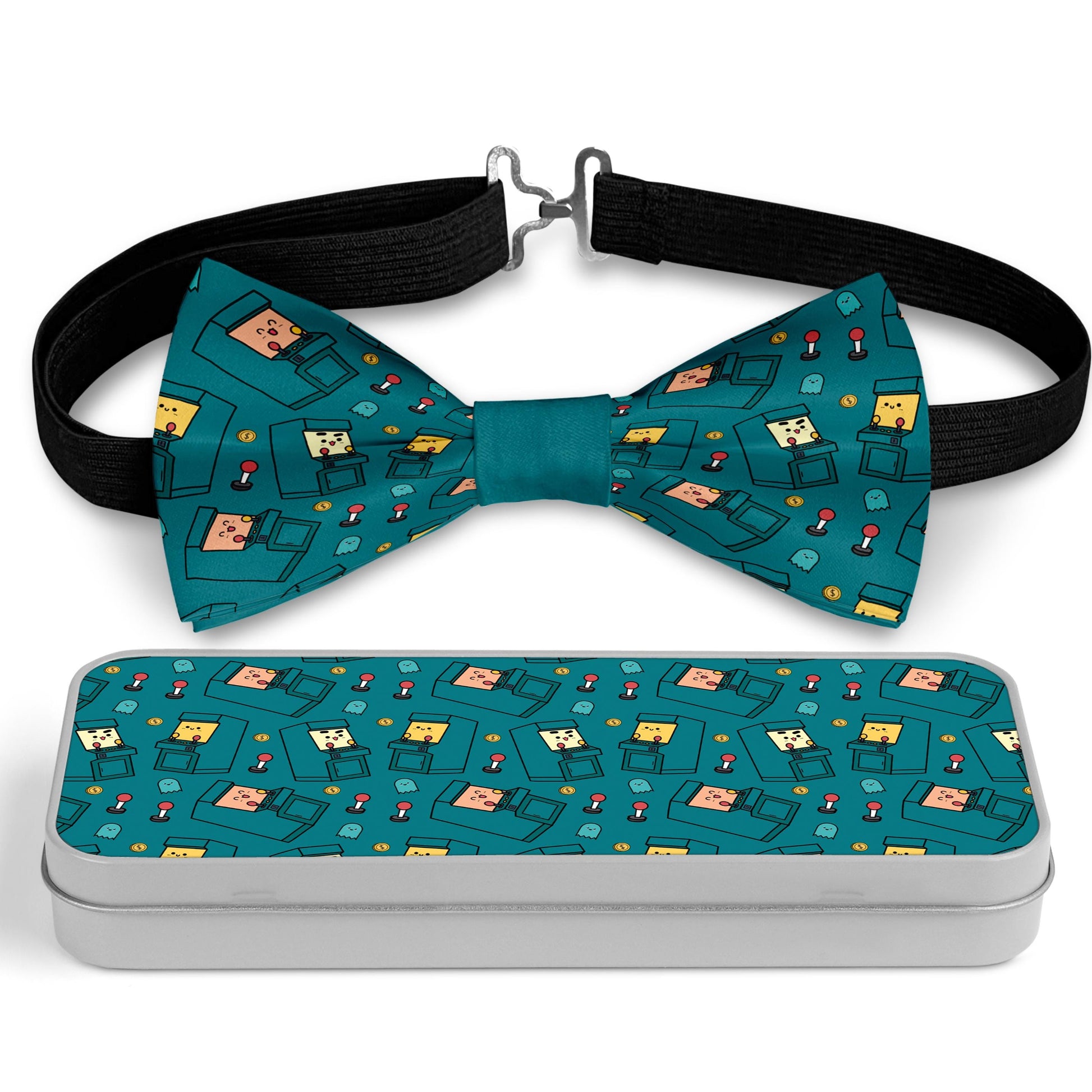 Arcade game print Bow Tie Bowties