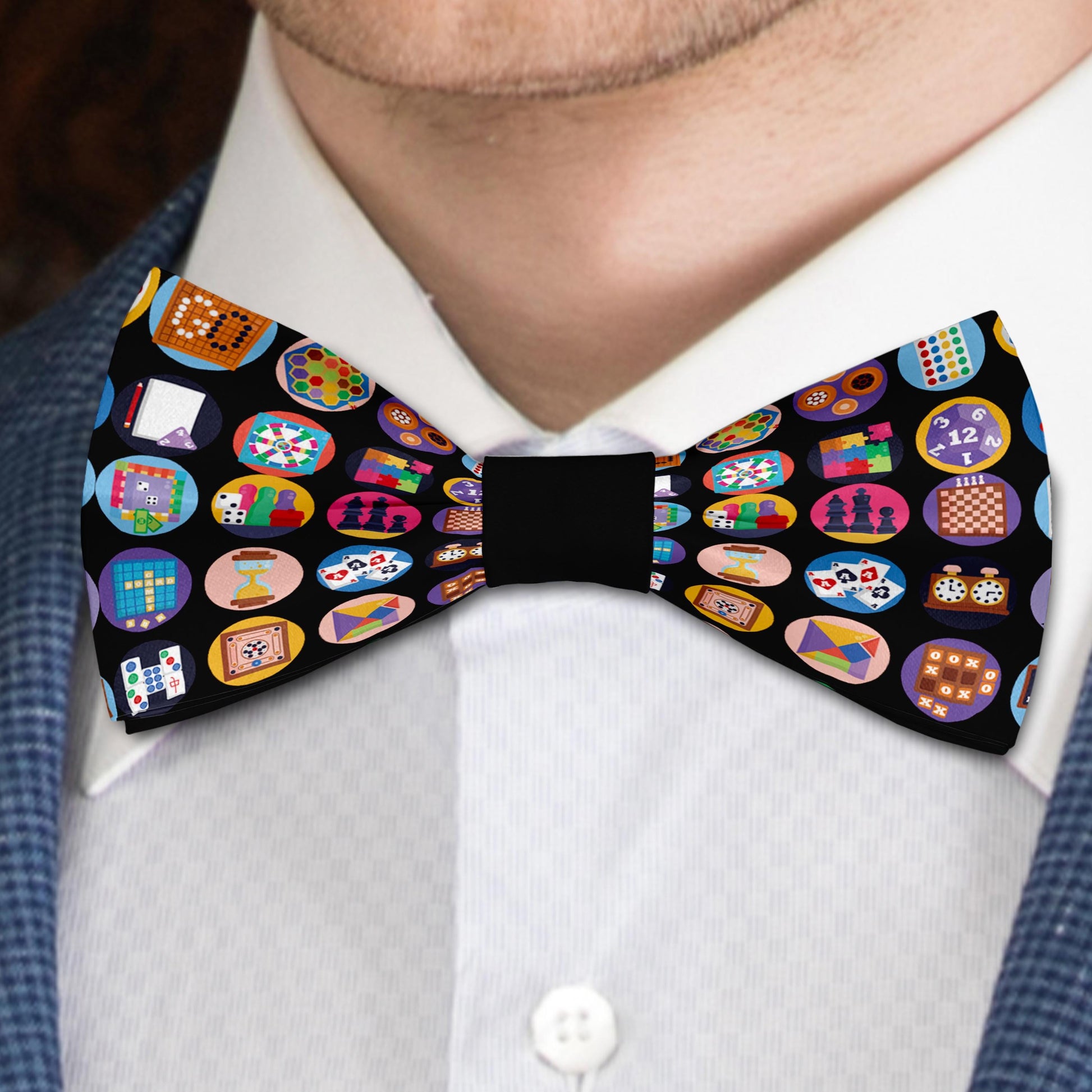 Board Game Theme Bow Tie Bowties