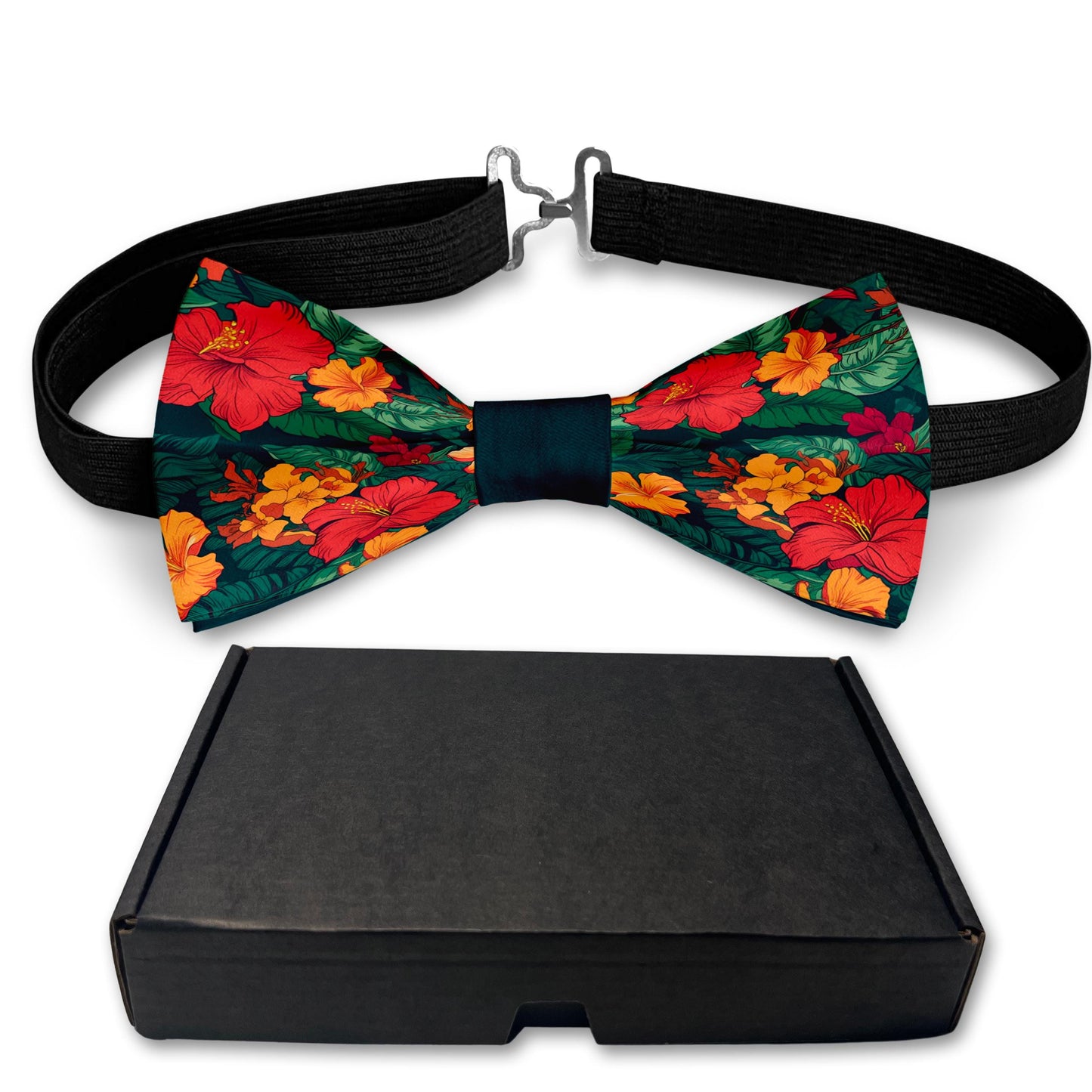 Floral Hawaiian Bow Tie Bowties