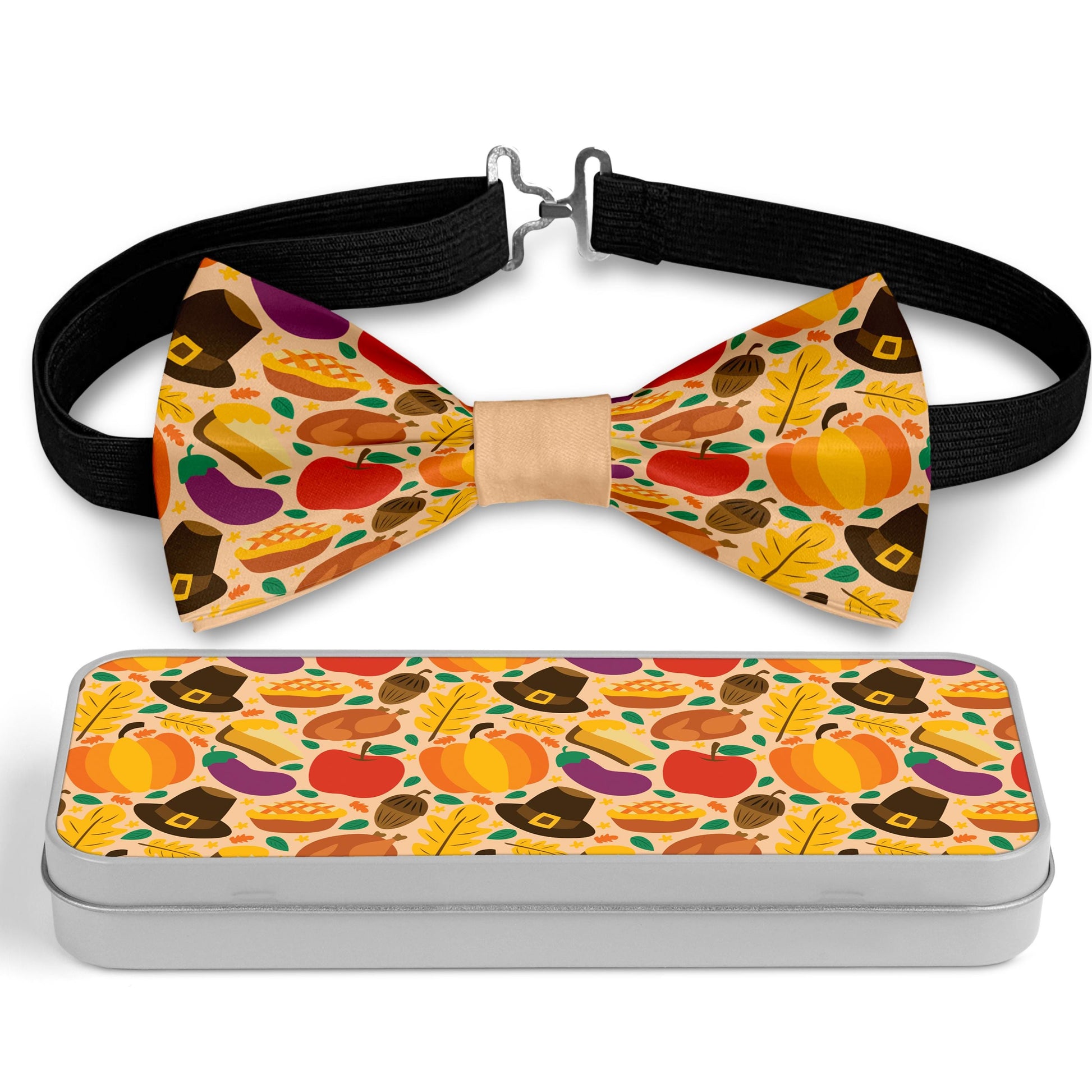 Thanksgiving Theme Bow Tie Bowties