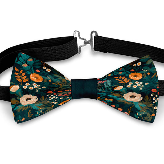 Flowers Vintage Style Bow Tie Bowties