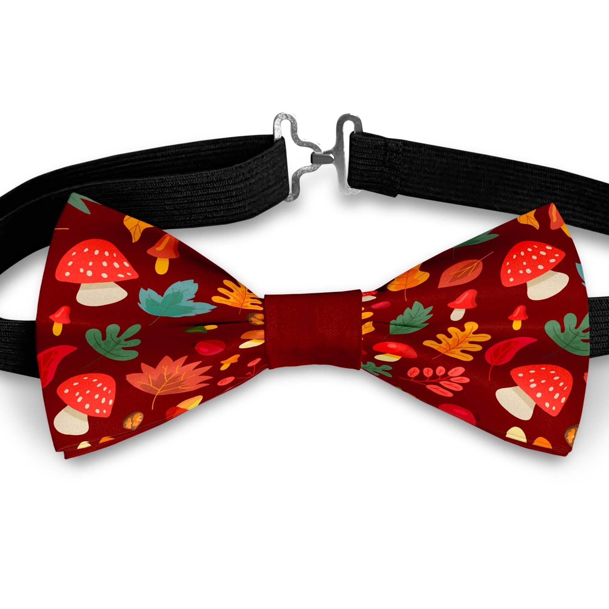 Autumn leaves Mushroom Bow Tie Bowties