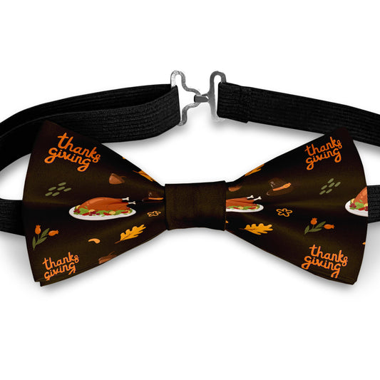 Thanksgiving Theme Bow Tie Bowties
