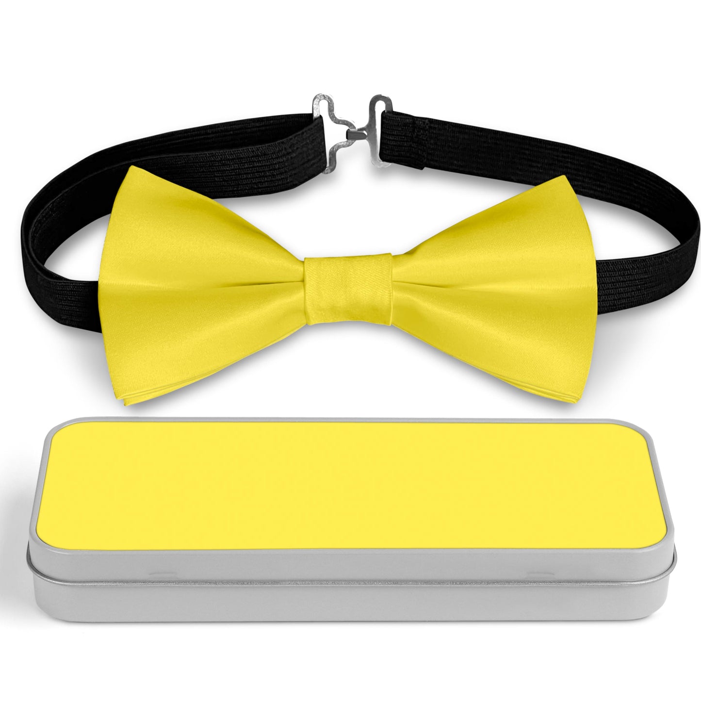 Canary Yellow Color Bow Tie Bowties