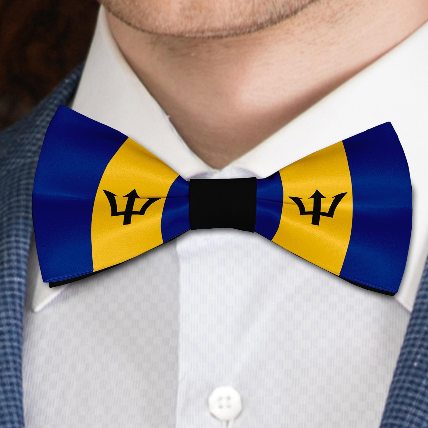 Flag of Barbados Bow Tie Bowties