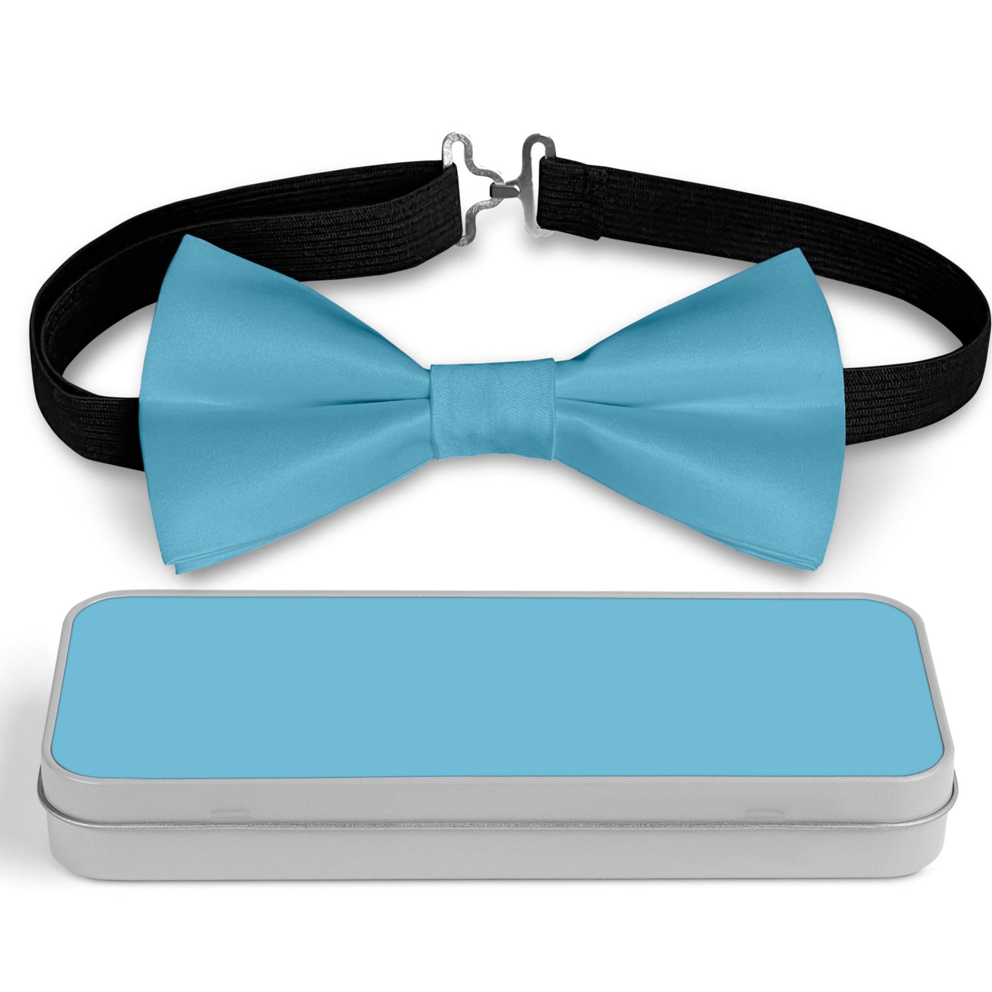 Sky Blue Color Bow Tie Bowties