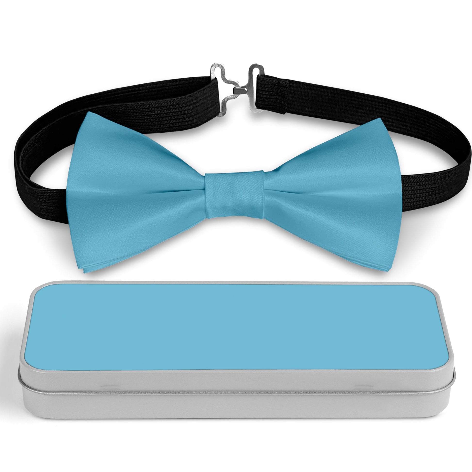 Sky Blue Color Bow Tie Bowties