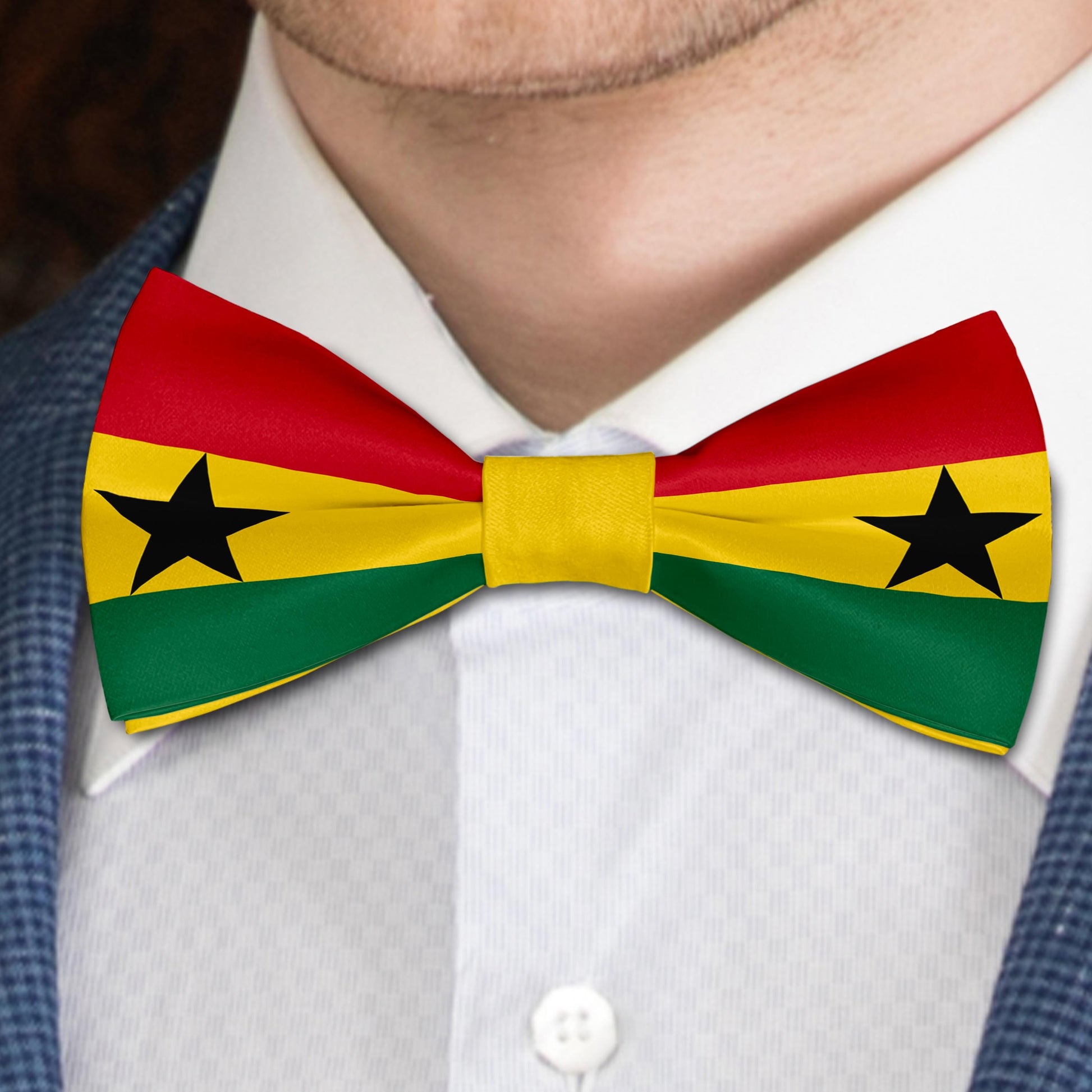 Flag of Ghana Bow Tie Bowties