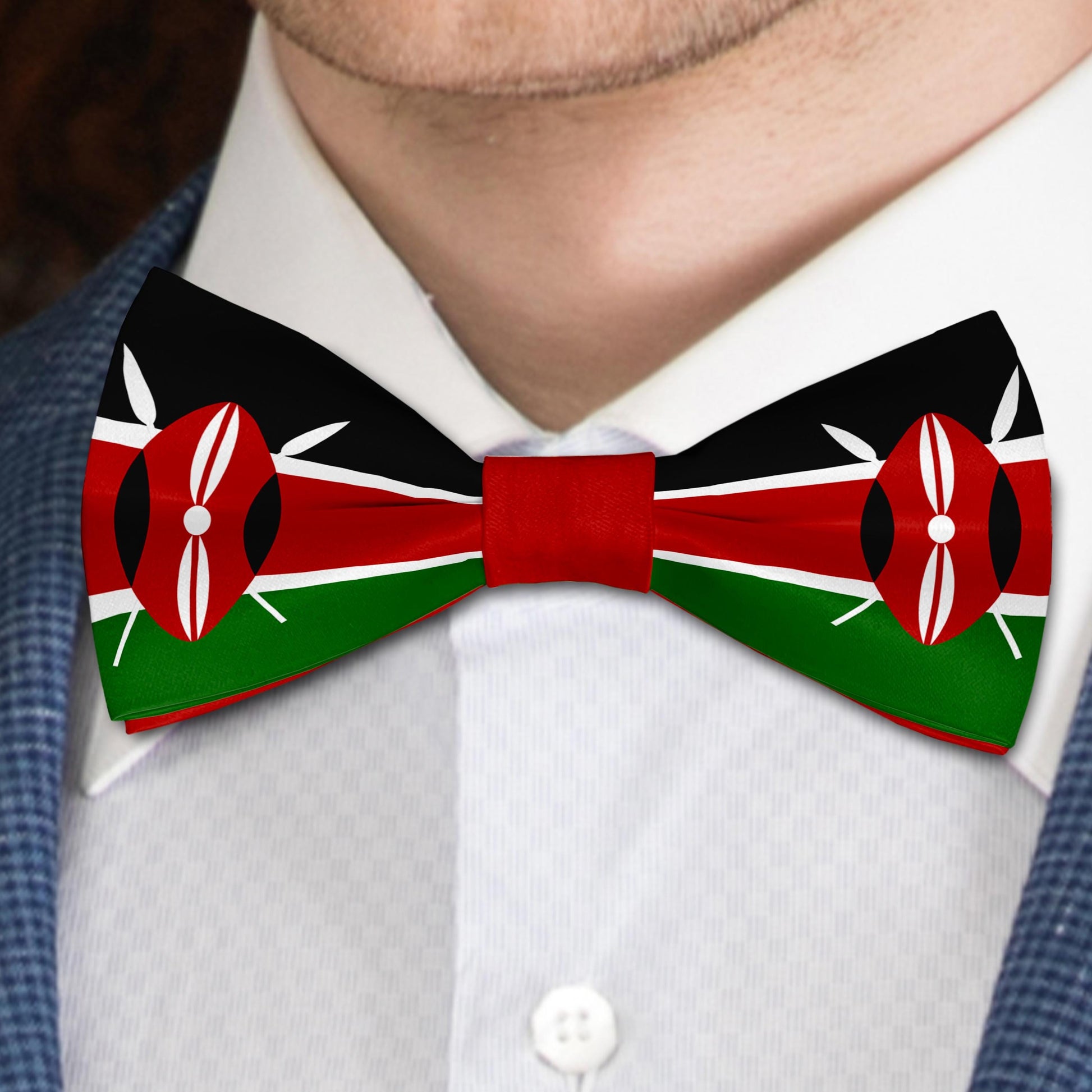 Flag of Kenya Bow Tie Bowties