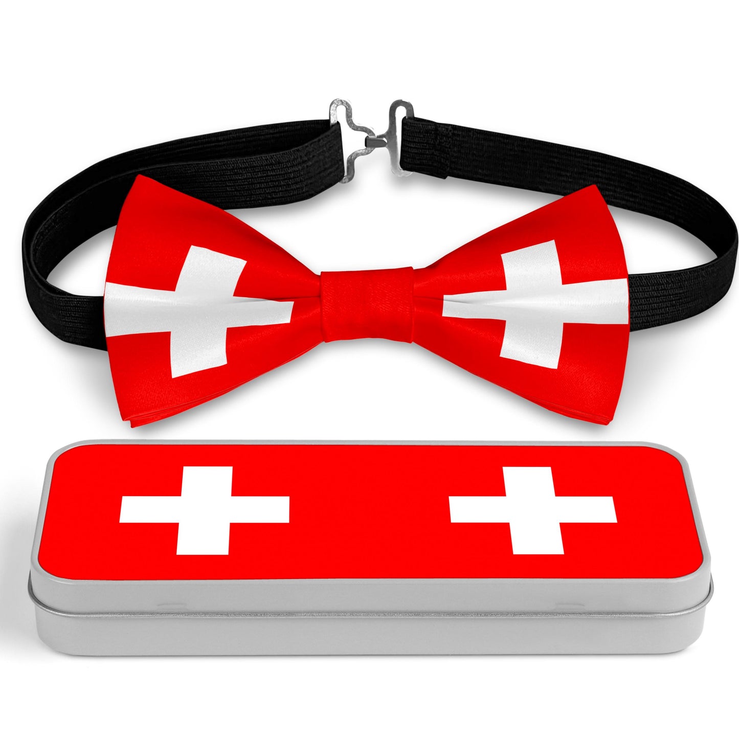 Flag of Switzerland Bow Tie Bowties