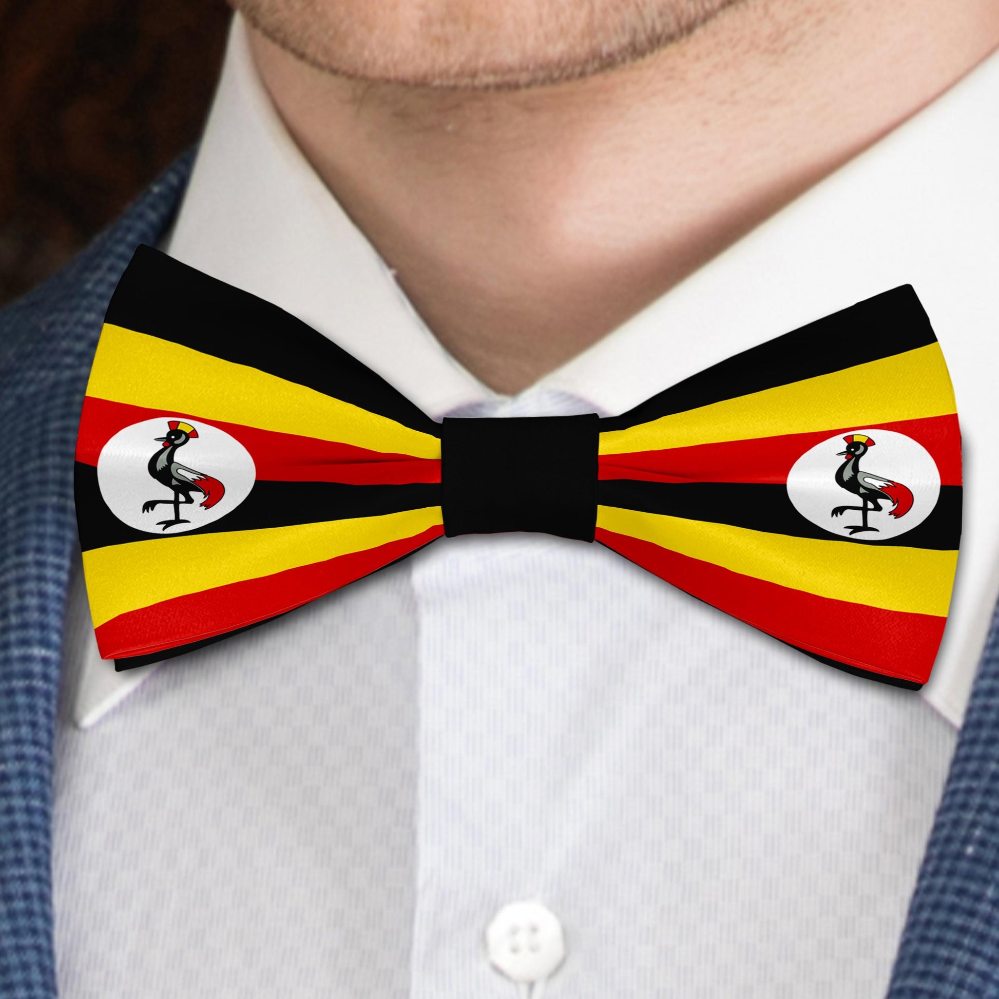 Flag of Uganda Bow Tie Bowties