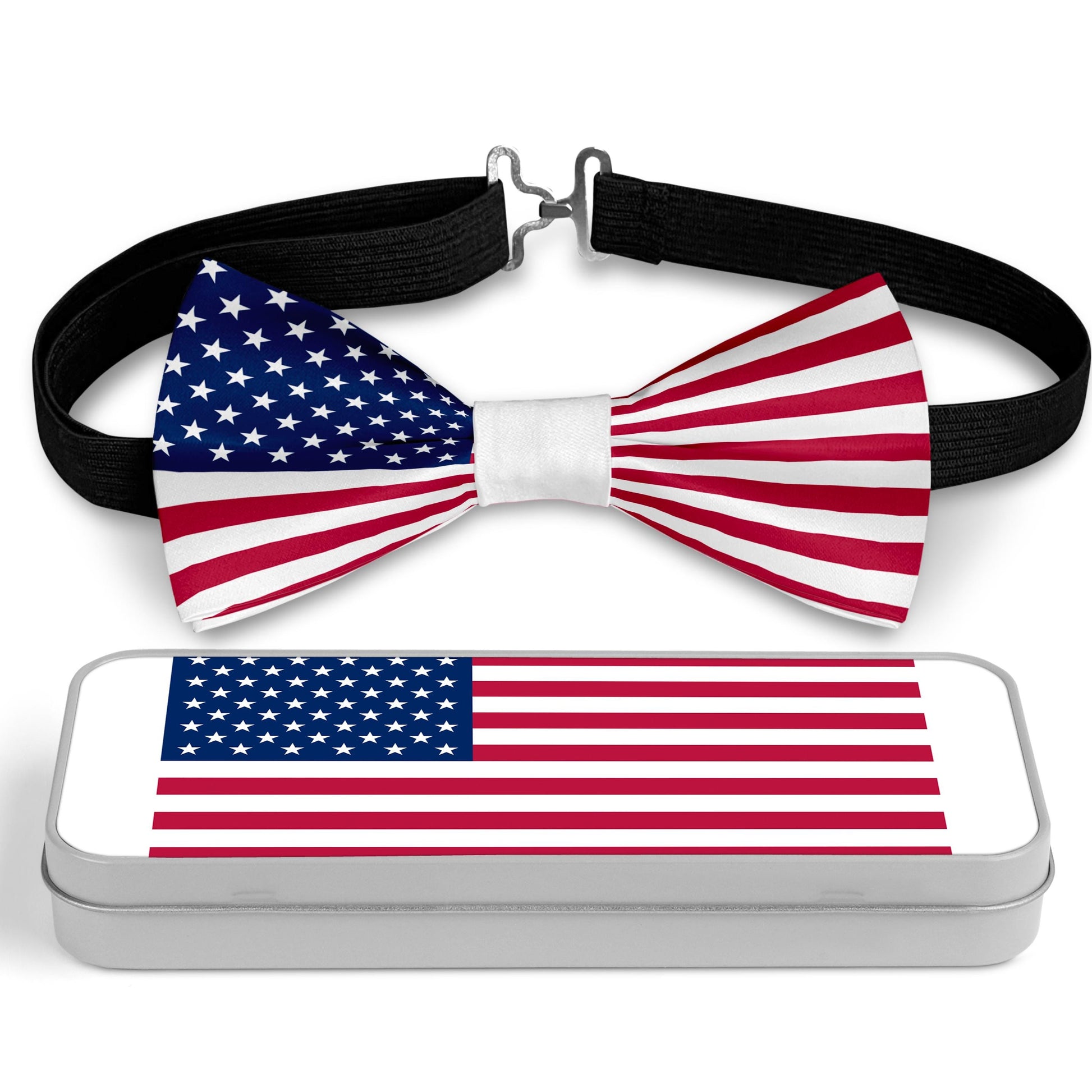 Flag of USA Bow Tie Bowties