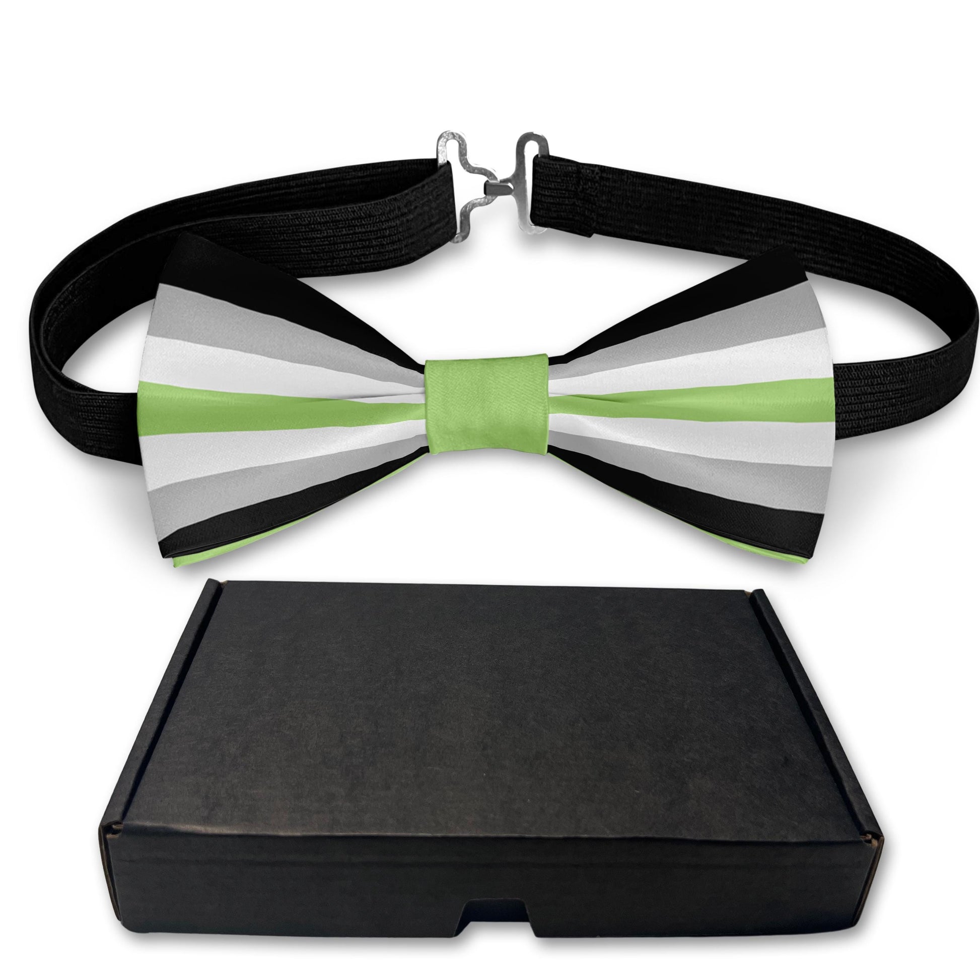 Flag of Agender Bow Tie Bowties