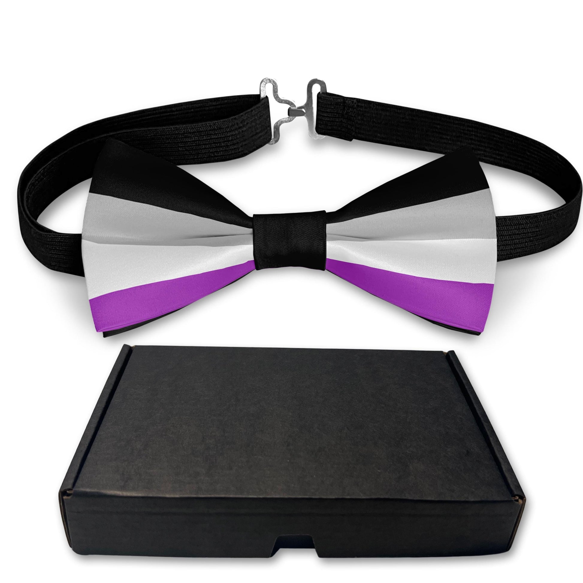 Flag of Asexual Bow Tie Bowties