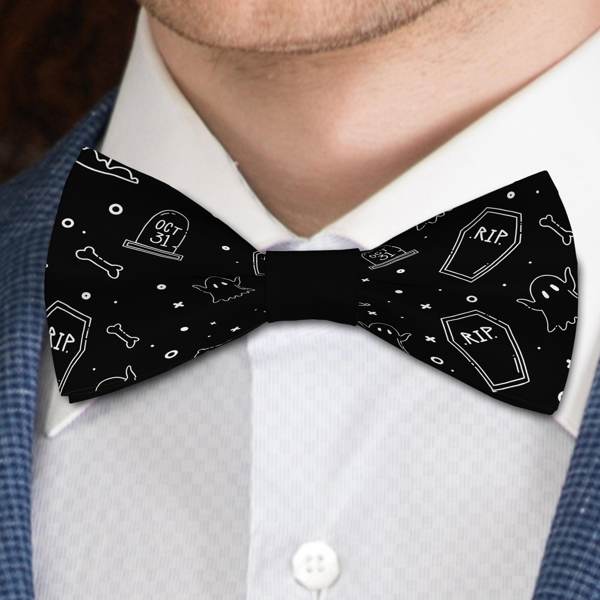 Halloween Theme Bow Tie Bowties