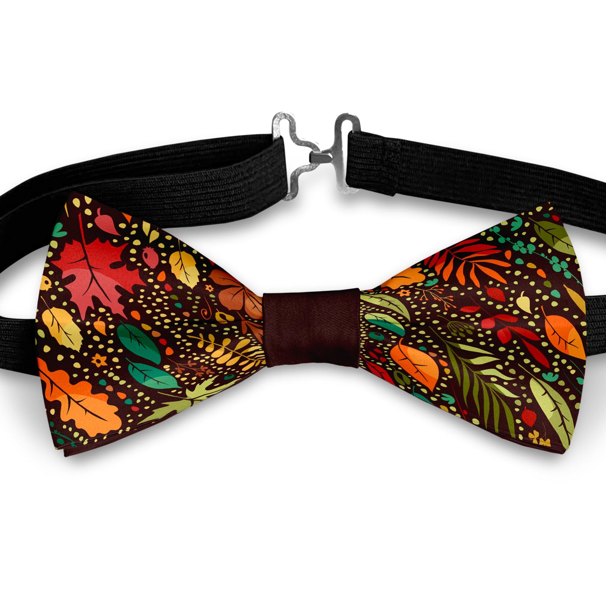 Leaf Fall Pattern Bow Tie Bowties