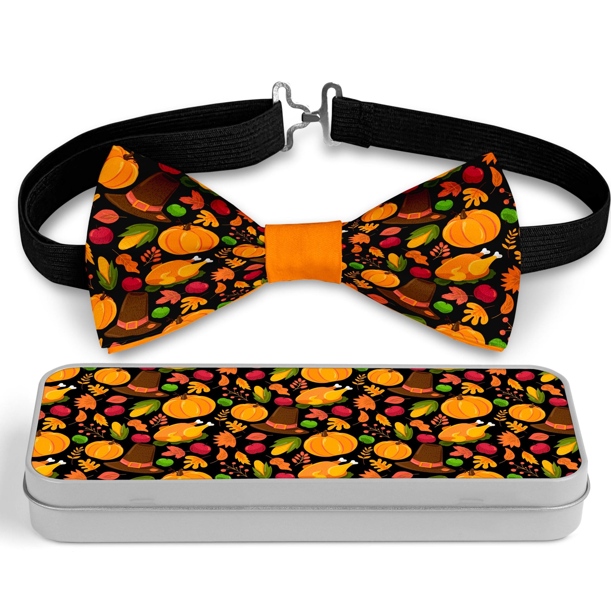 Thanksgiving Theme Bow Tie Bowties