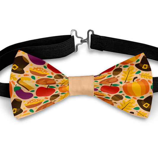 Thanksgiving Theme Bow Tie Bowties