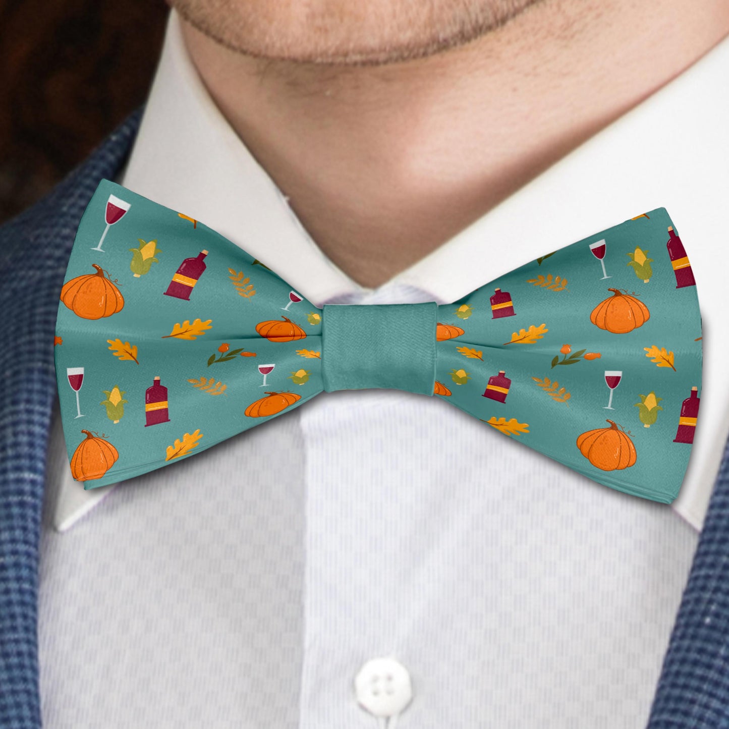 Thanksgiving Theme Bow Tie Bowties
